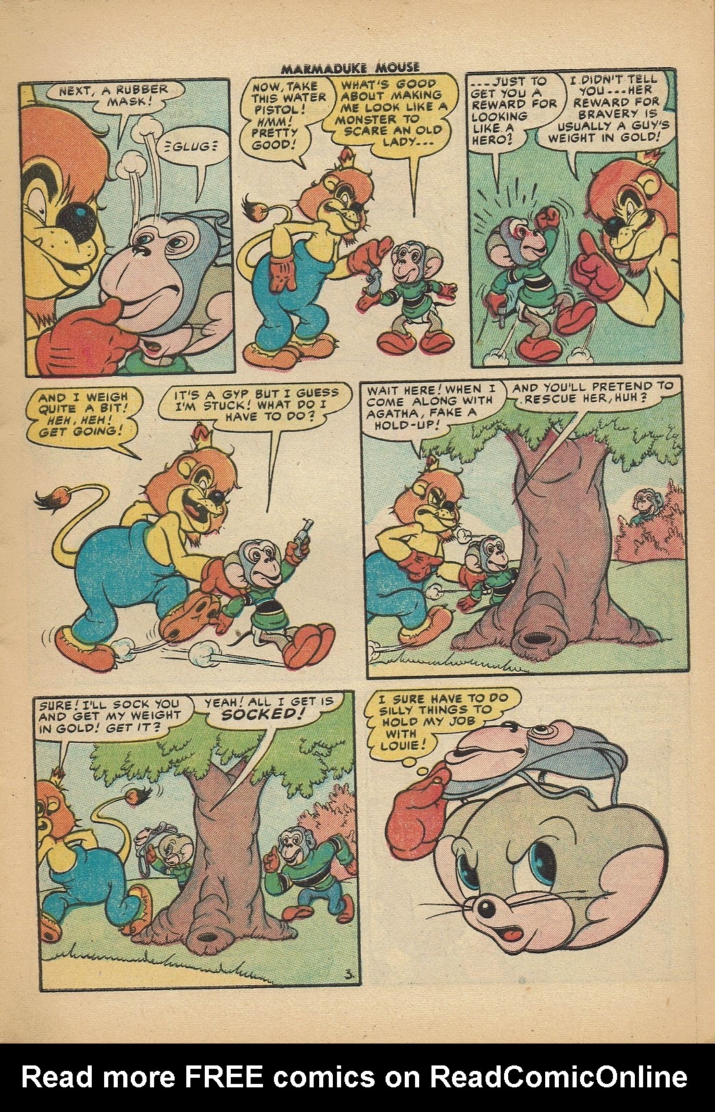 Read online Marmaduke Mouse comic -  Issue #58 - 5