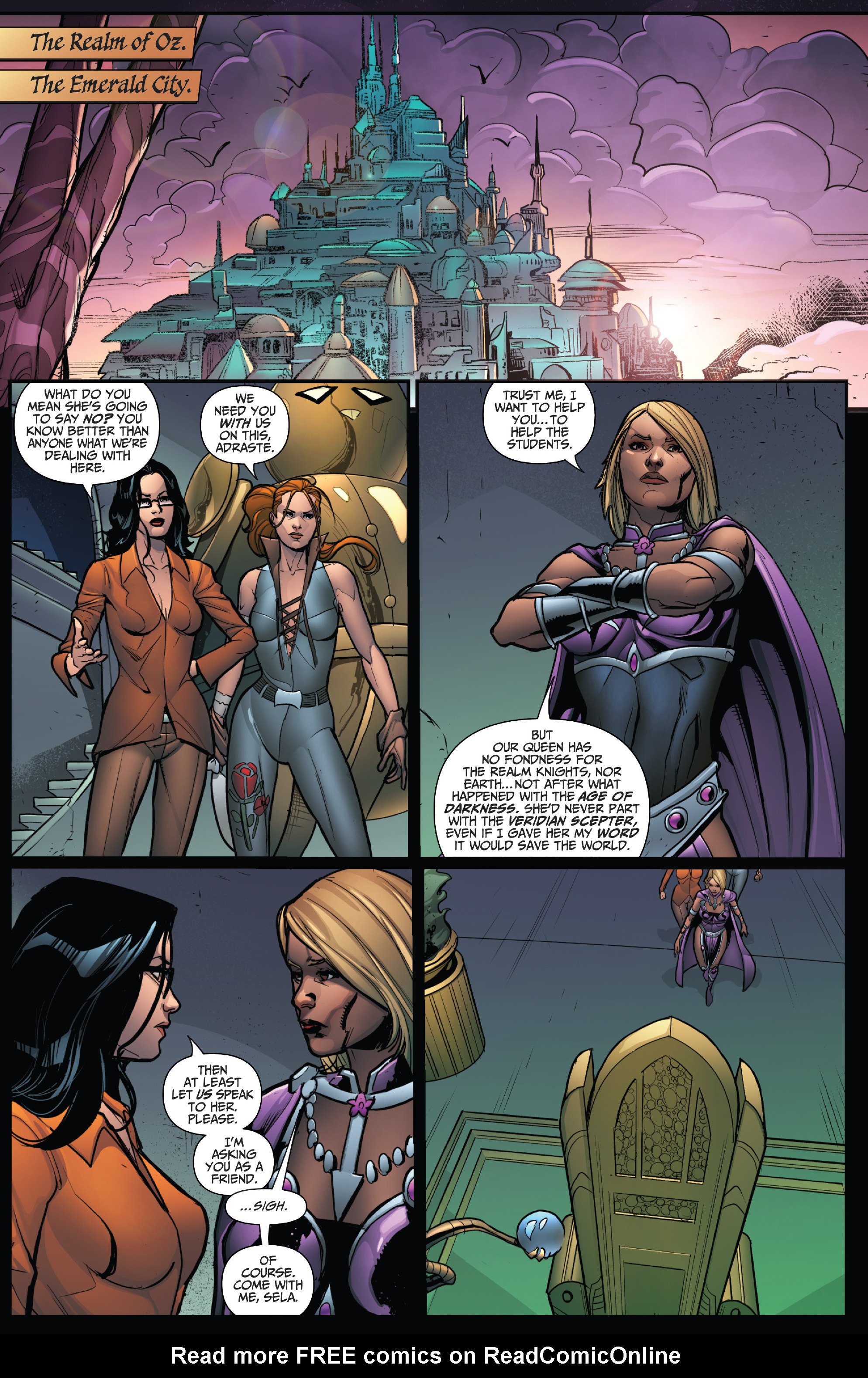 Read online Grimm Fairy Tales: Arcane Acre comic -  Issue # TPB 4 - 122