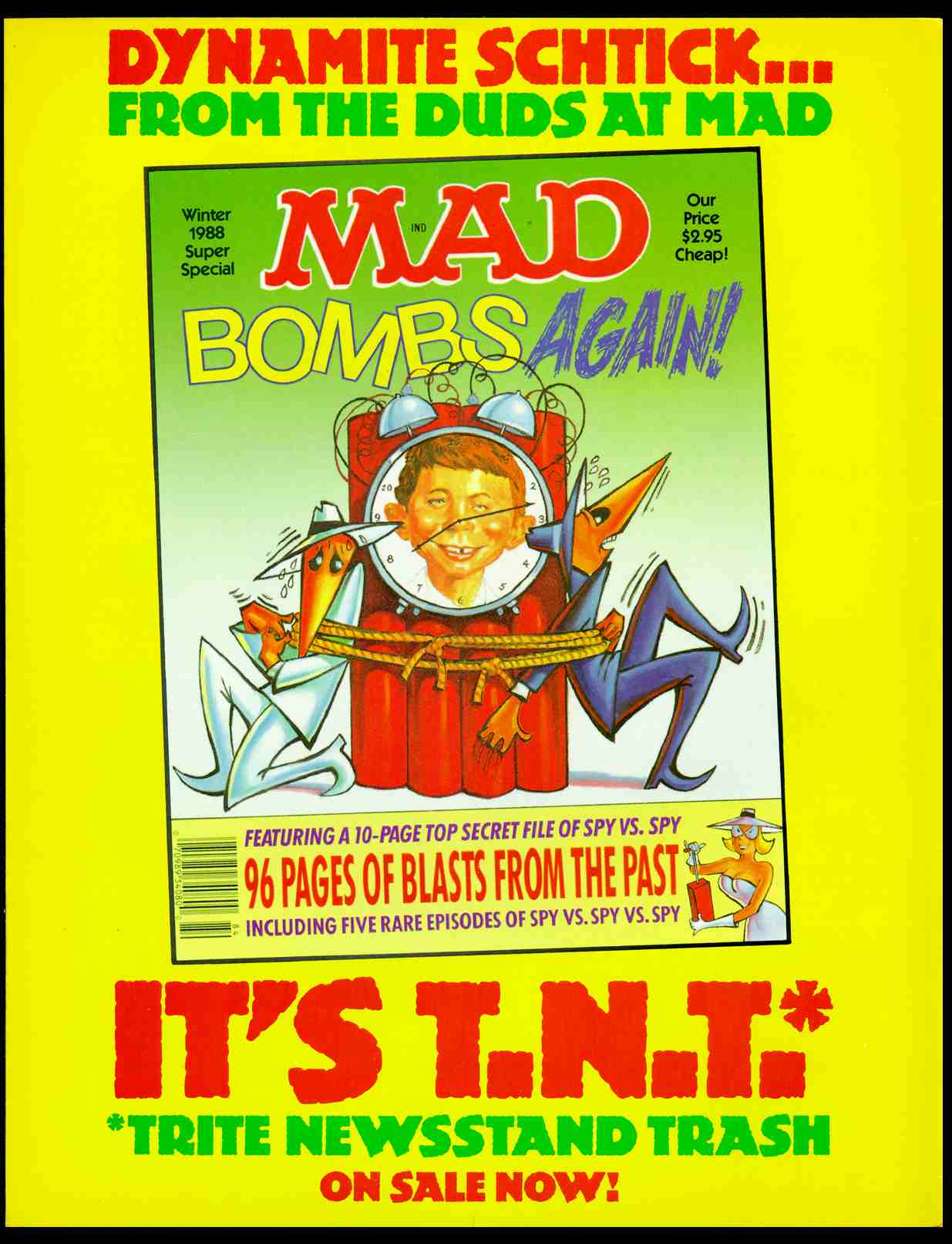 Read online MAD comic -  Issue #281 - 2