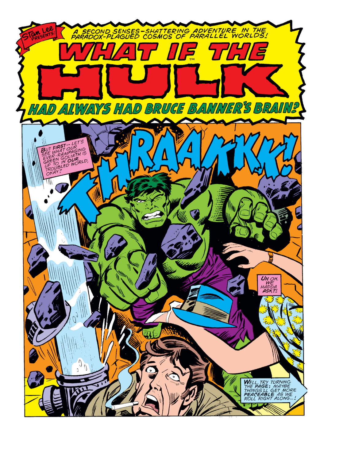 <{ $series->title }} issue 2 - The Hulk had the brain of Bruce Banner - Page 2