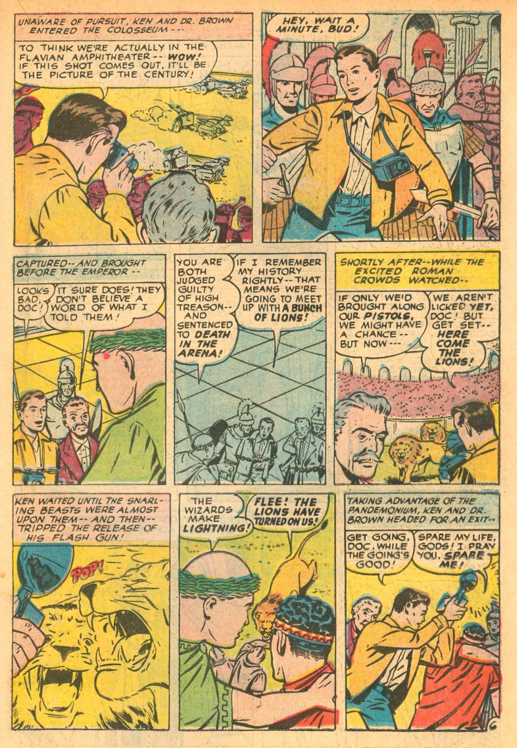 Read online Adventures Into The Unknown comic -  Issue #68 - 19