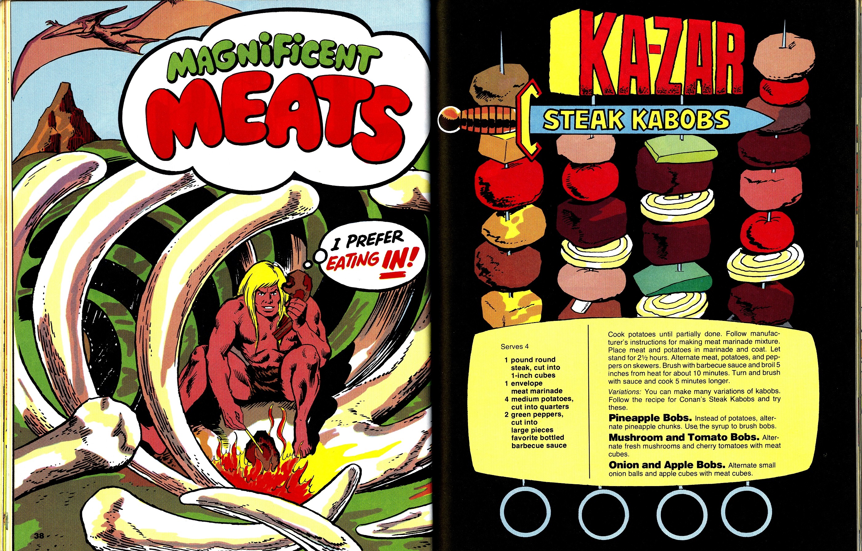 Read online The Mighty Marvel Superheroes' Cookbook comic -  Issue # Full - 21