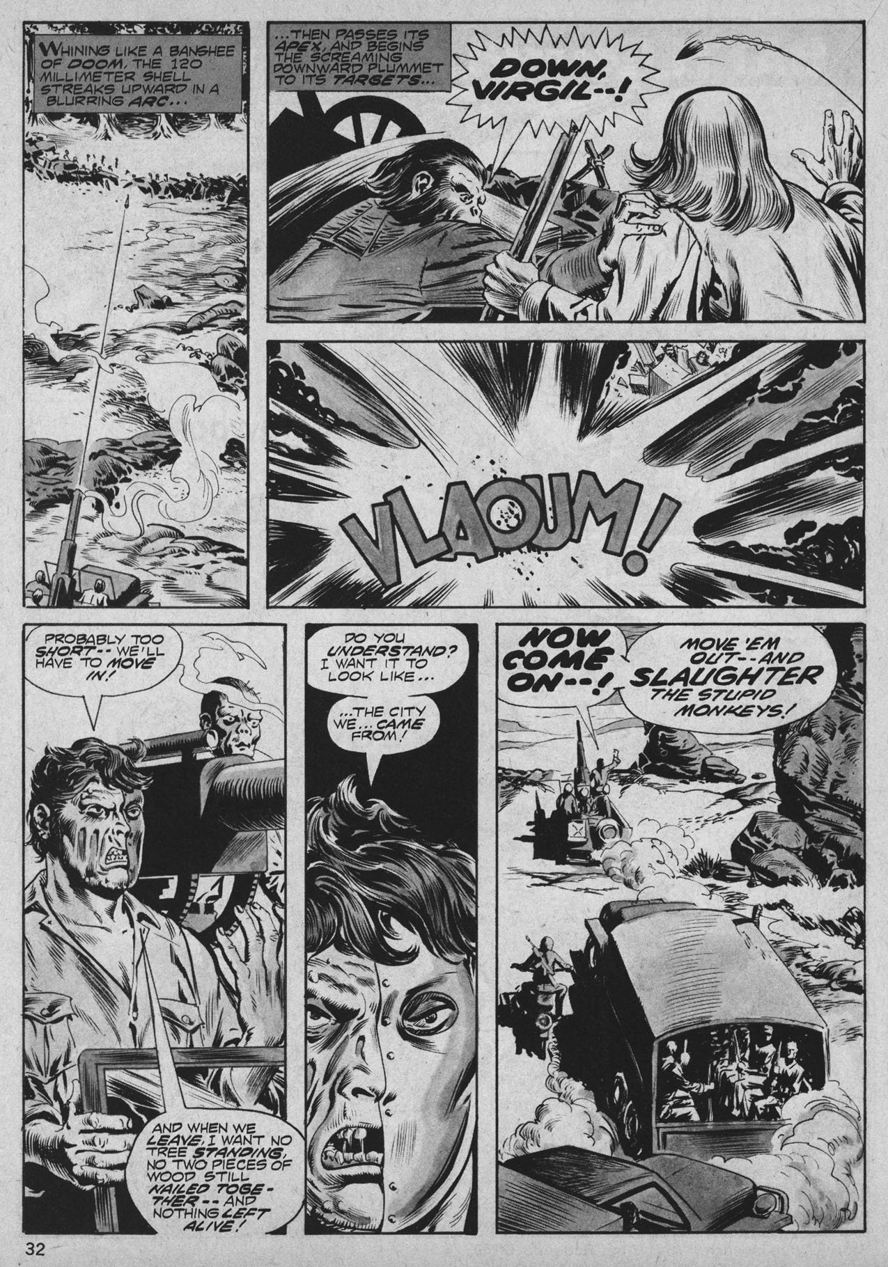 Read online Planet of the Apes comic -  Issue #27 - 31