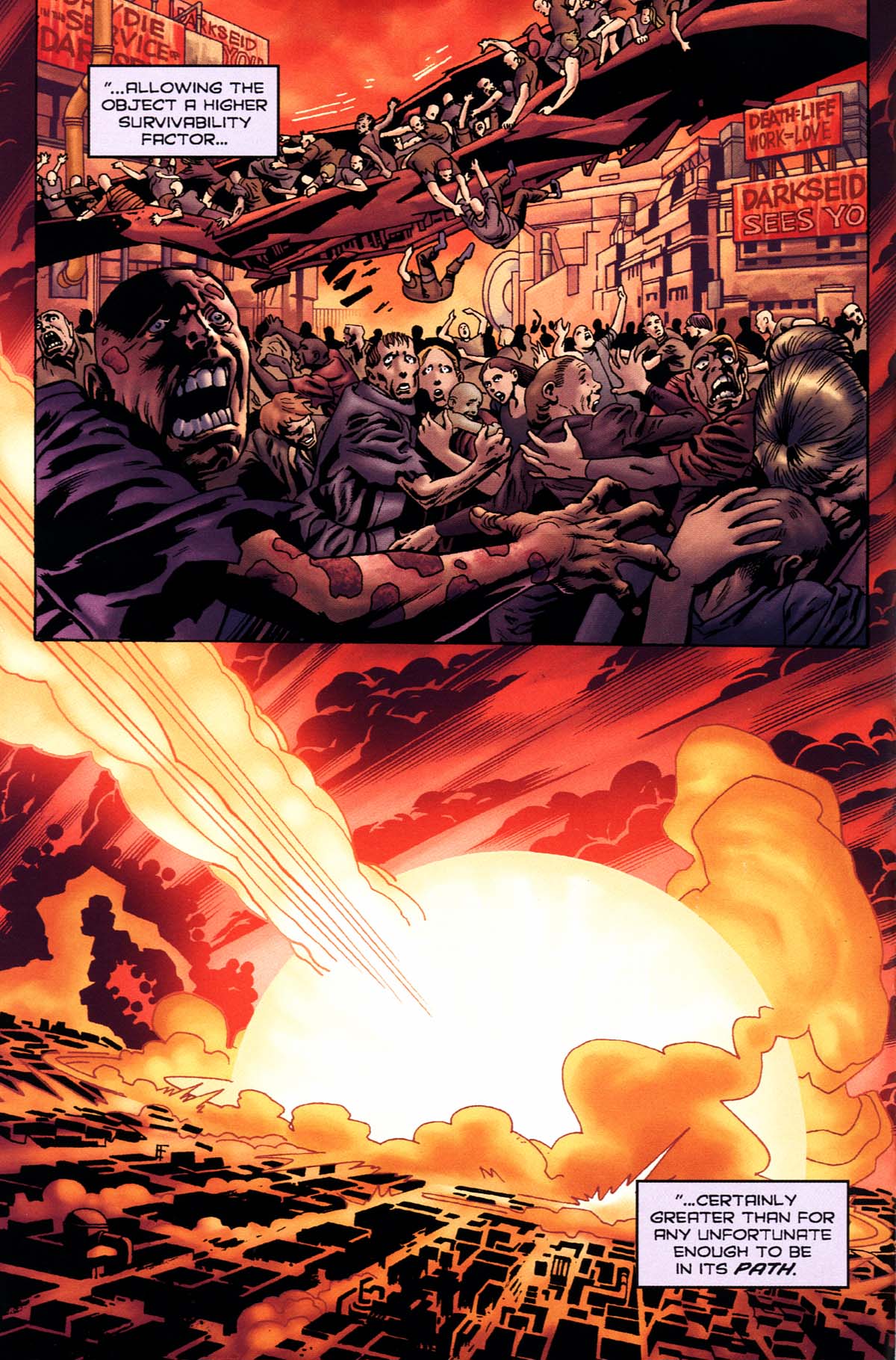 Read online Superman/Aliens 2: God War comic -  Issue #1 - 8