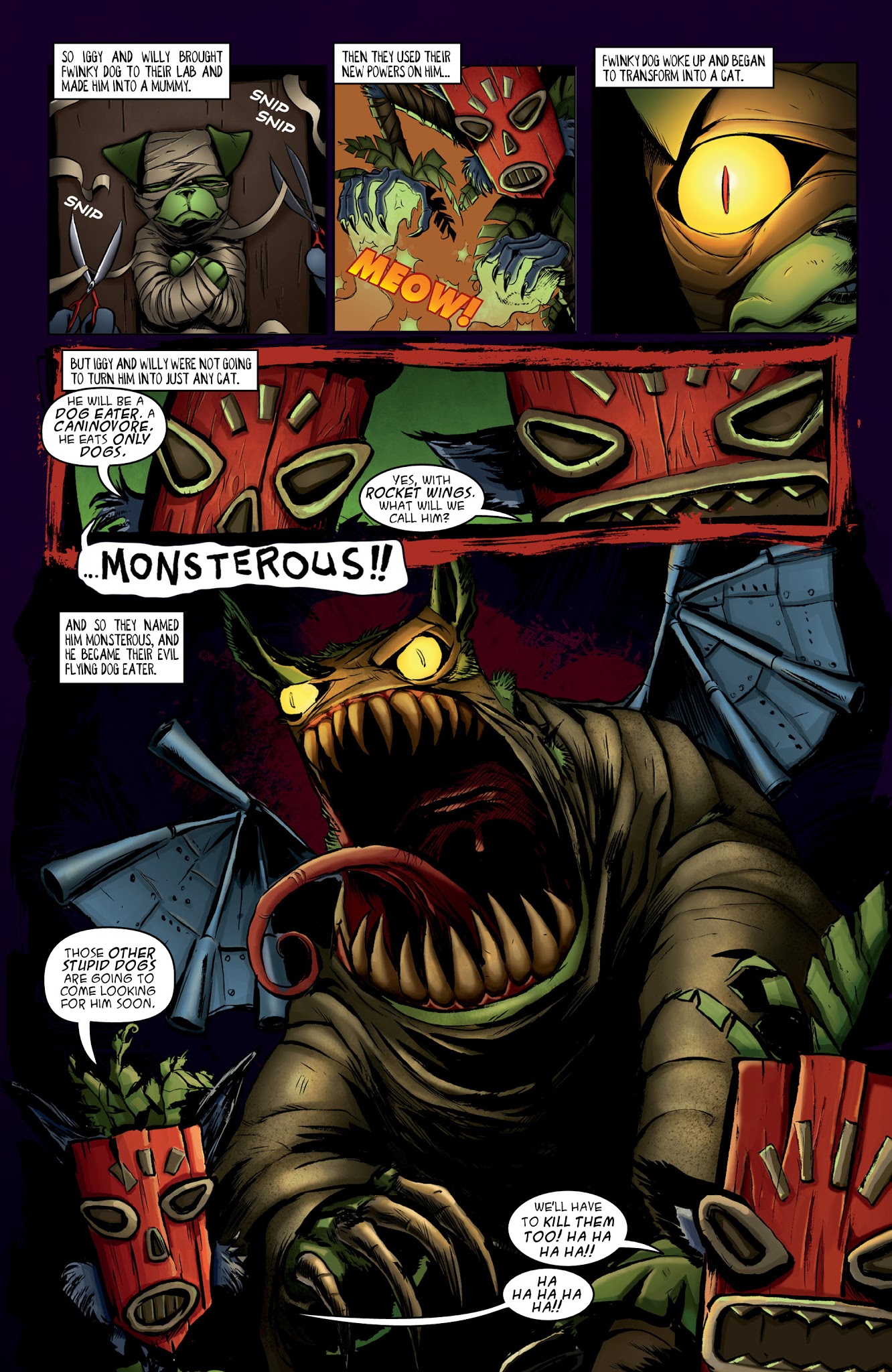 Read online Axe Cop comic -  Issue # TPB 5 - 38