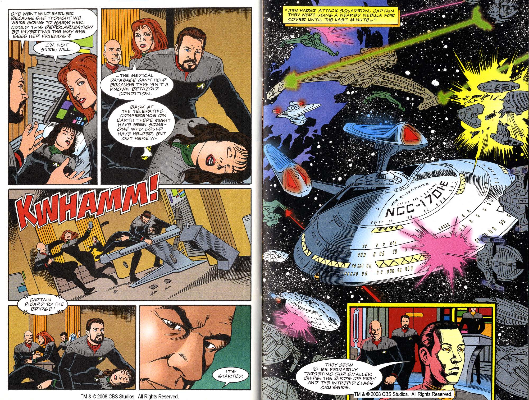 Read online Star Trek: Telepathy War comic -  Issue # Full - 62