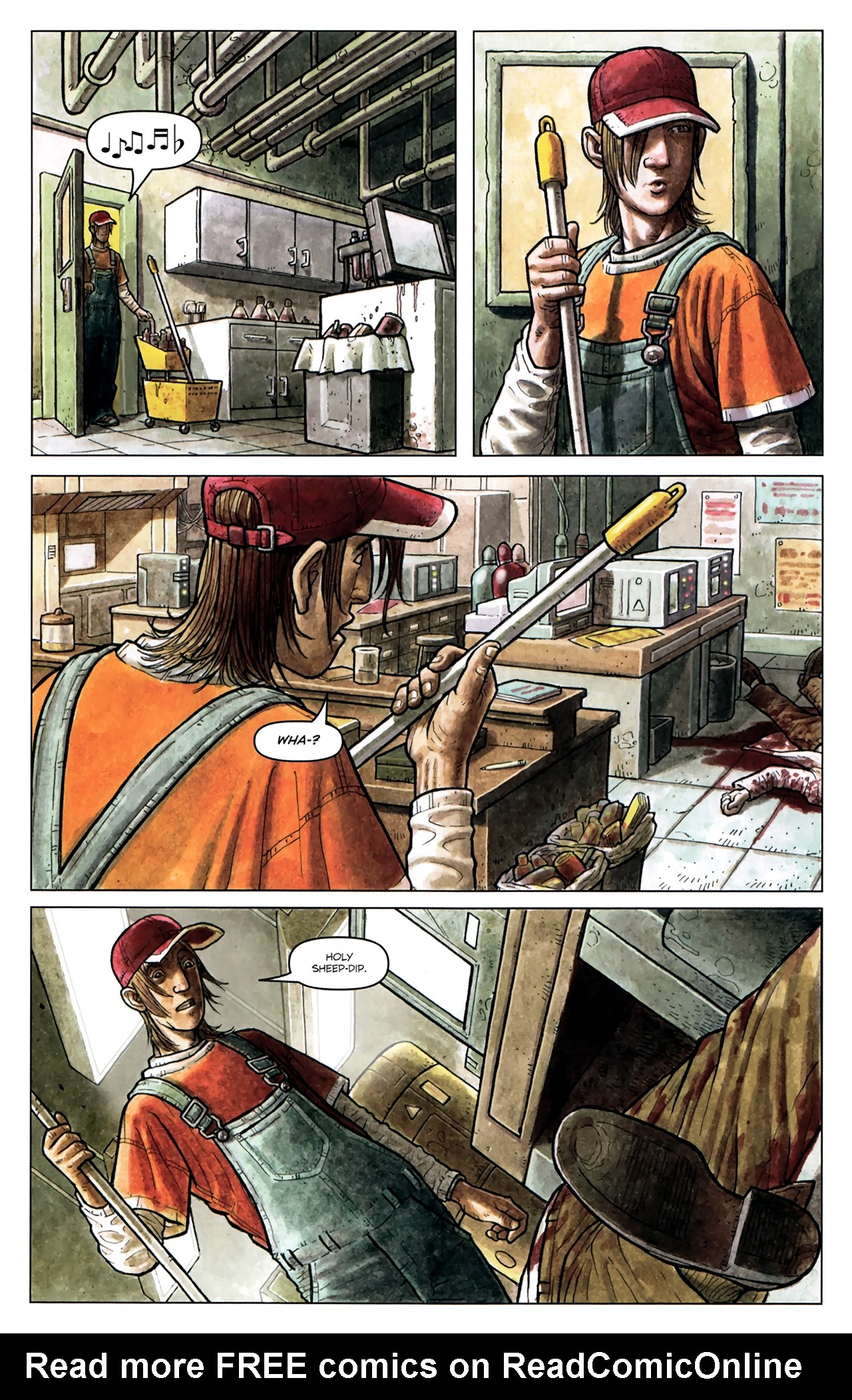 Read online Zombies vs. Robots Aventure comic -  Issue #1 - 9
