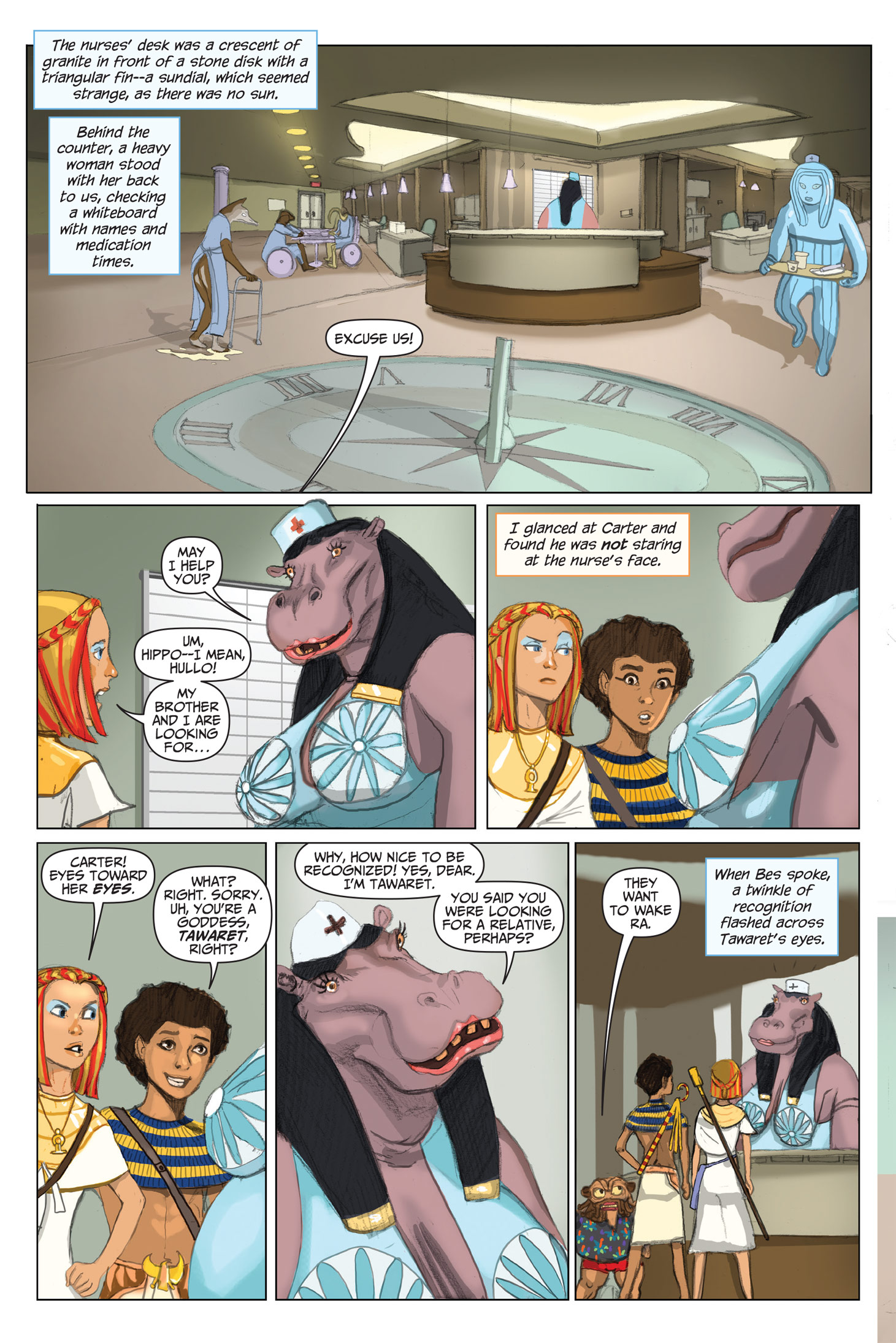 Read online The Kane Chronicles comic -  Issue # TPB 2 - 102