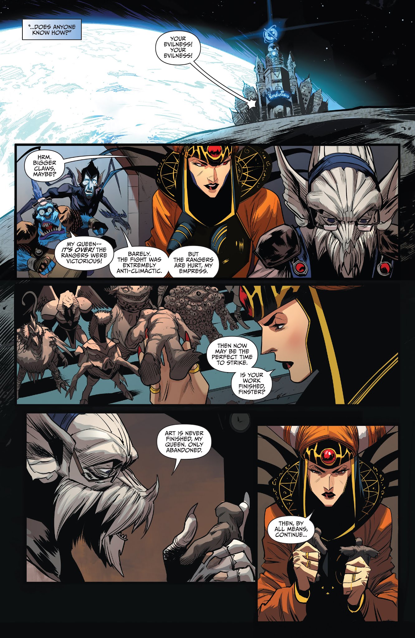 Read online Saban's Go Go Power Rangers comic -  Issue #11 - 11
