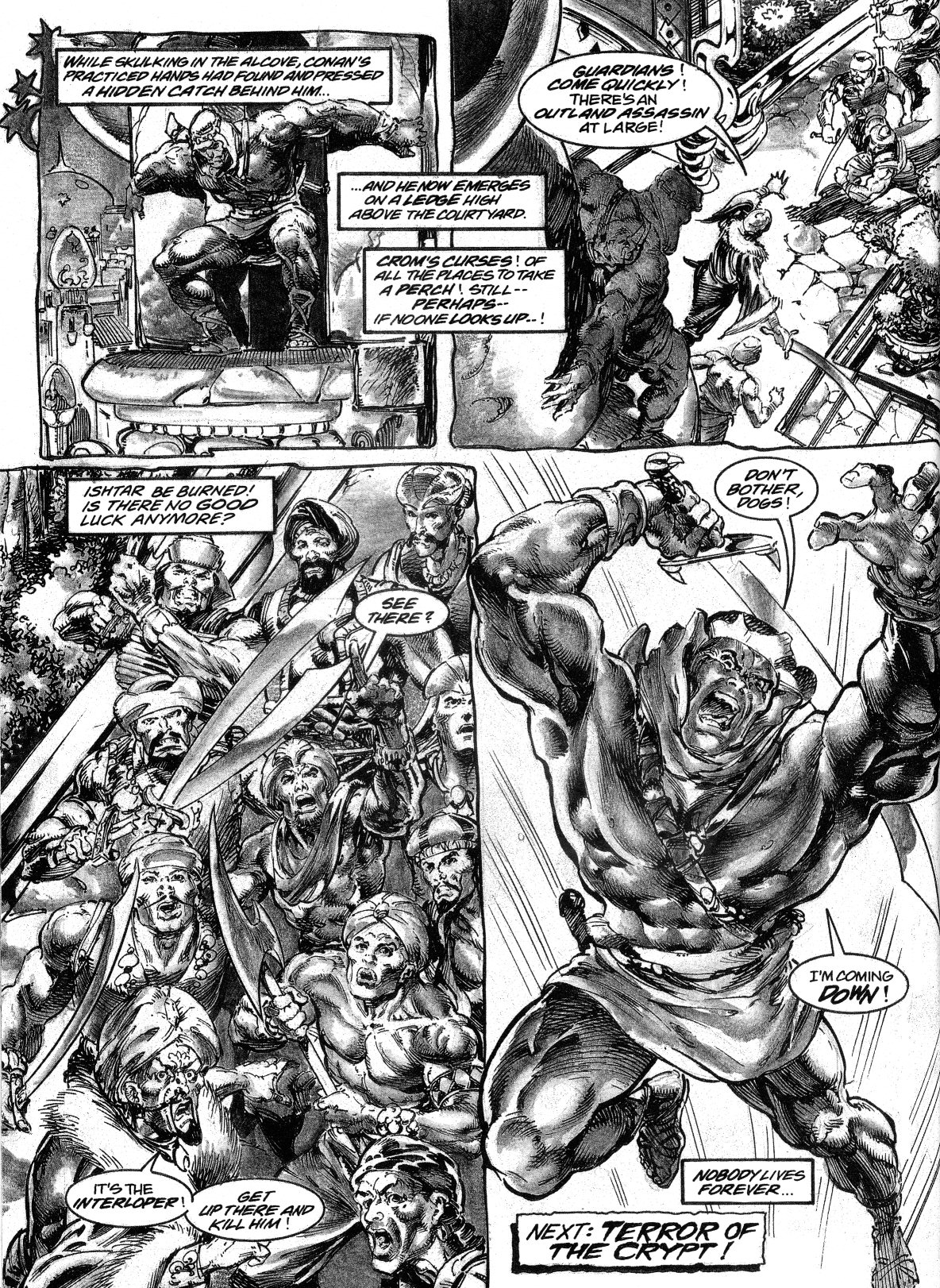 Read online Conan the Savage comic -  Issue #5 - 47