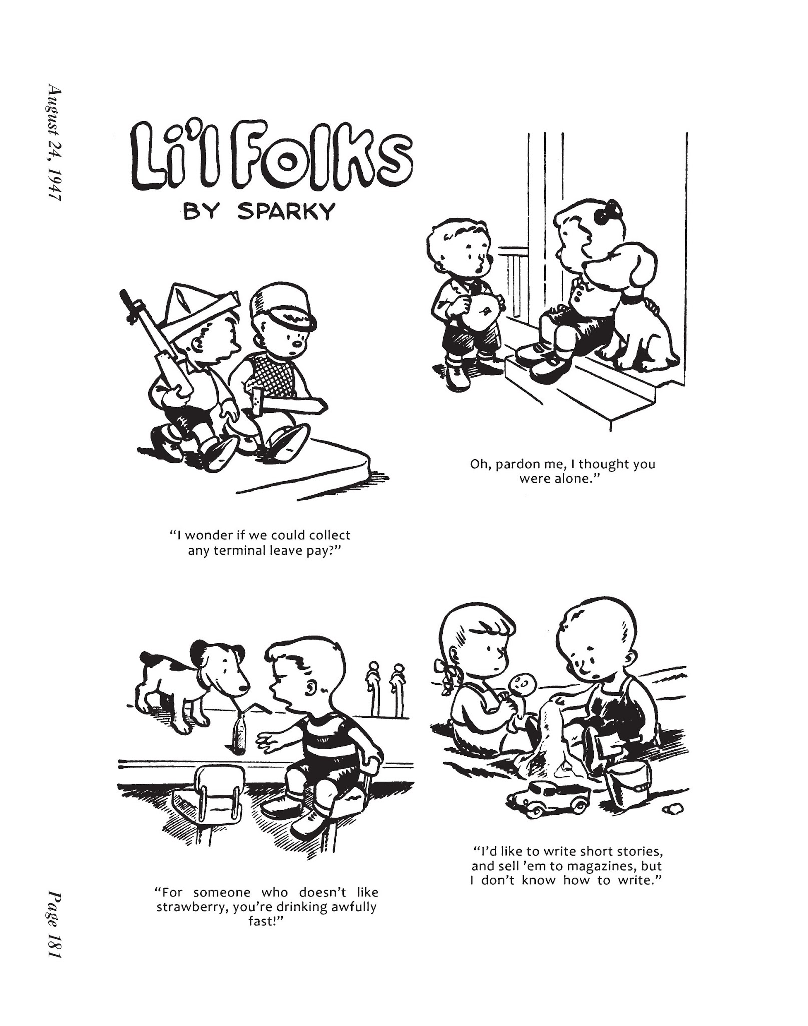 Read online The Complete Peanuts comic -  Issue # TPB 25 - 190