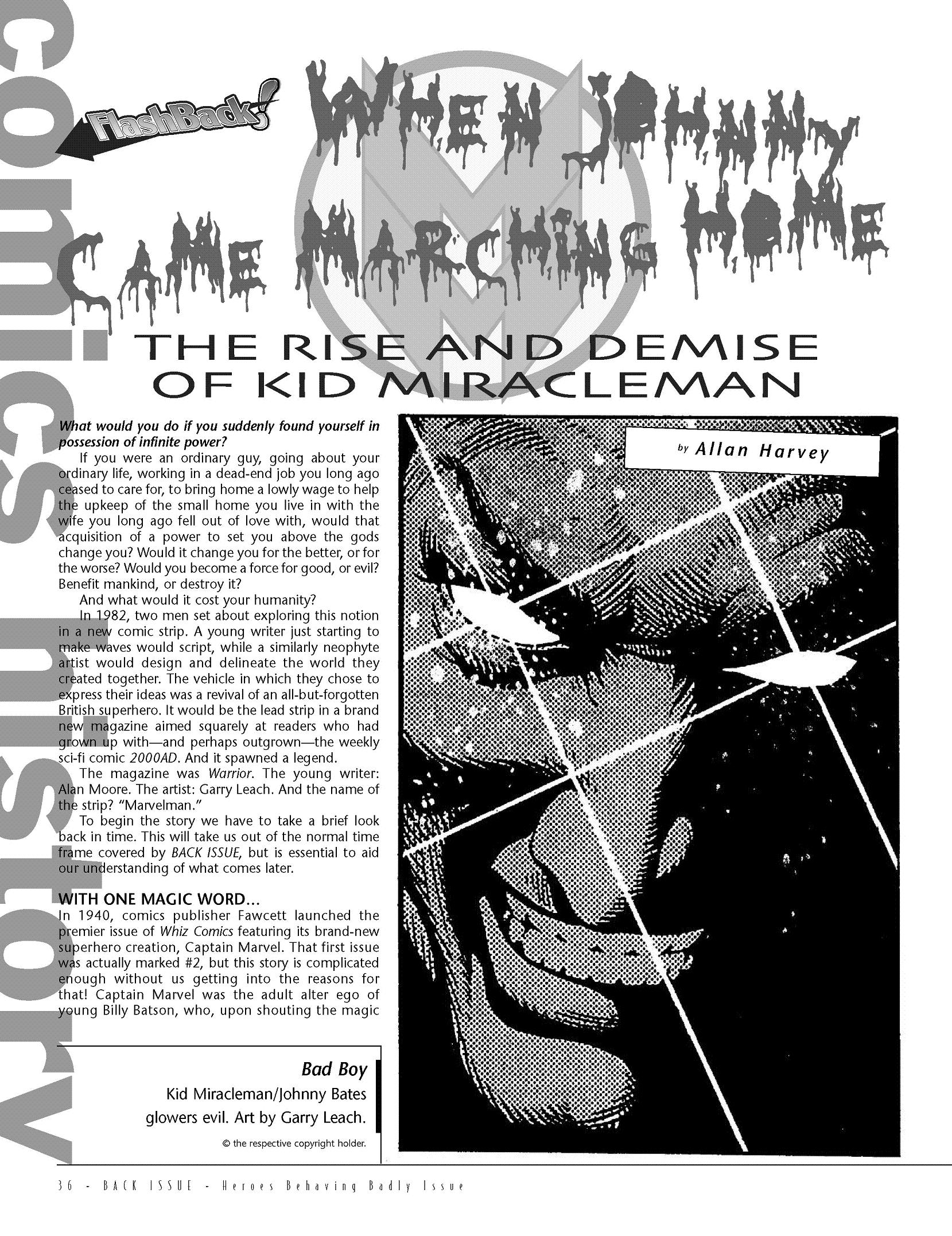Read online Back Issue comic -  Issue #28 - 36