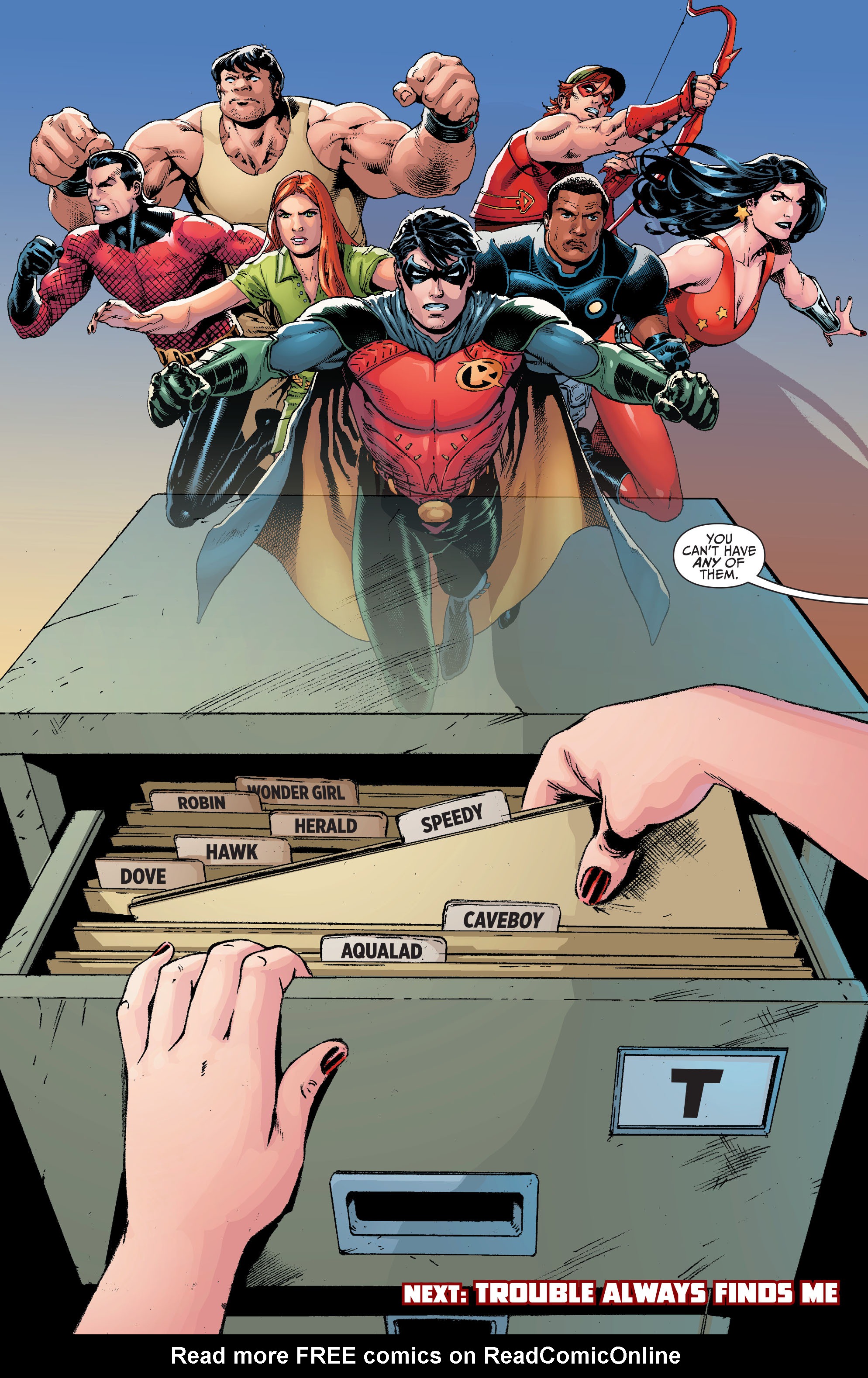 Read online Titans Hunt comic -  Issue #1 - 27