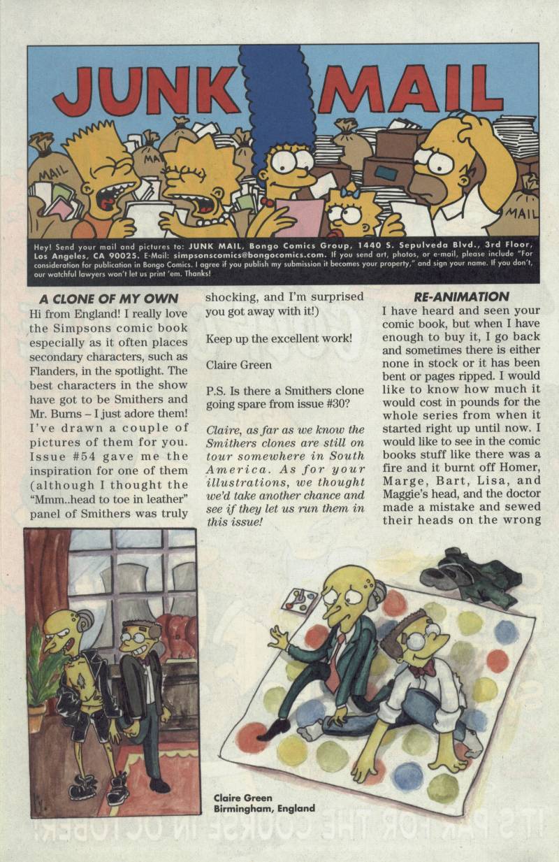 Read online Simpsons Comics comic -  Issue #62 - 25