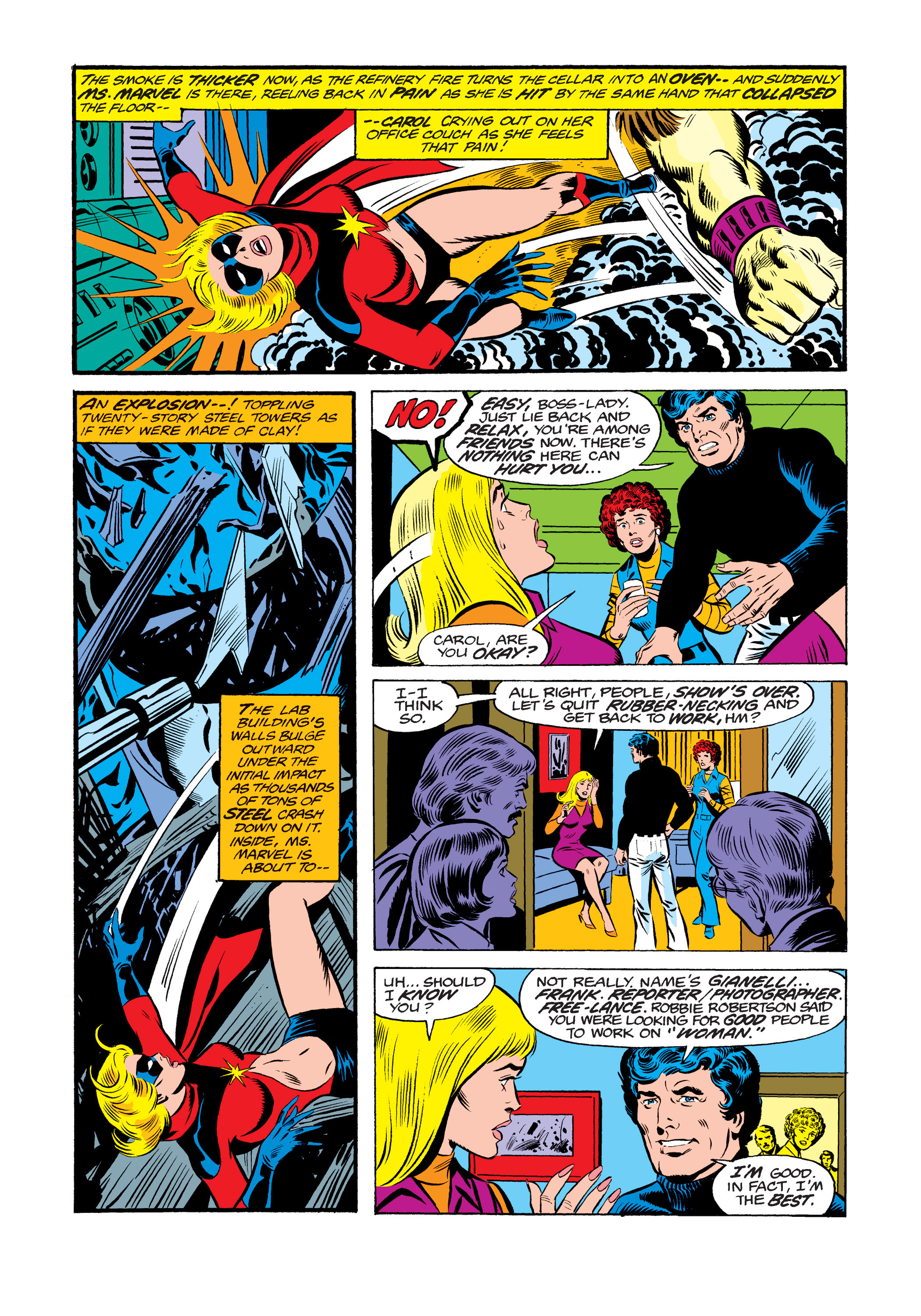 Read online Ms. Marvel (1977) comic -  Issue #6 - 6