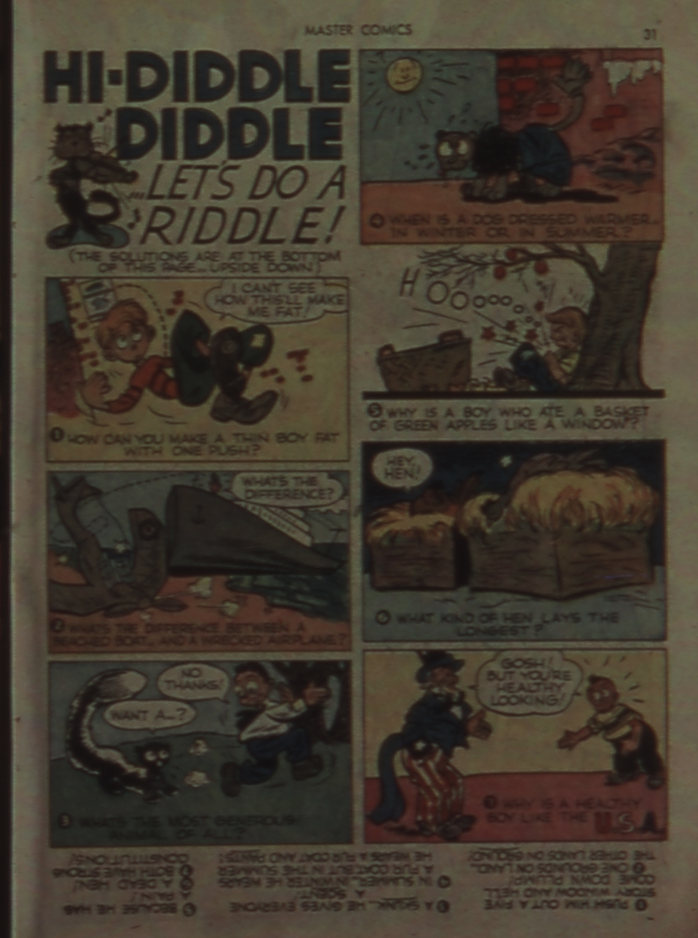 Read online Master Comics comic -  Issue #28 - 31
