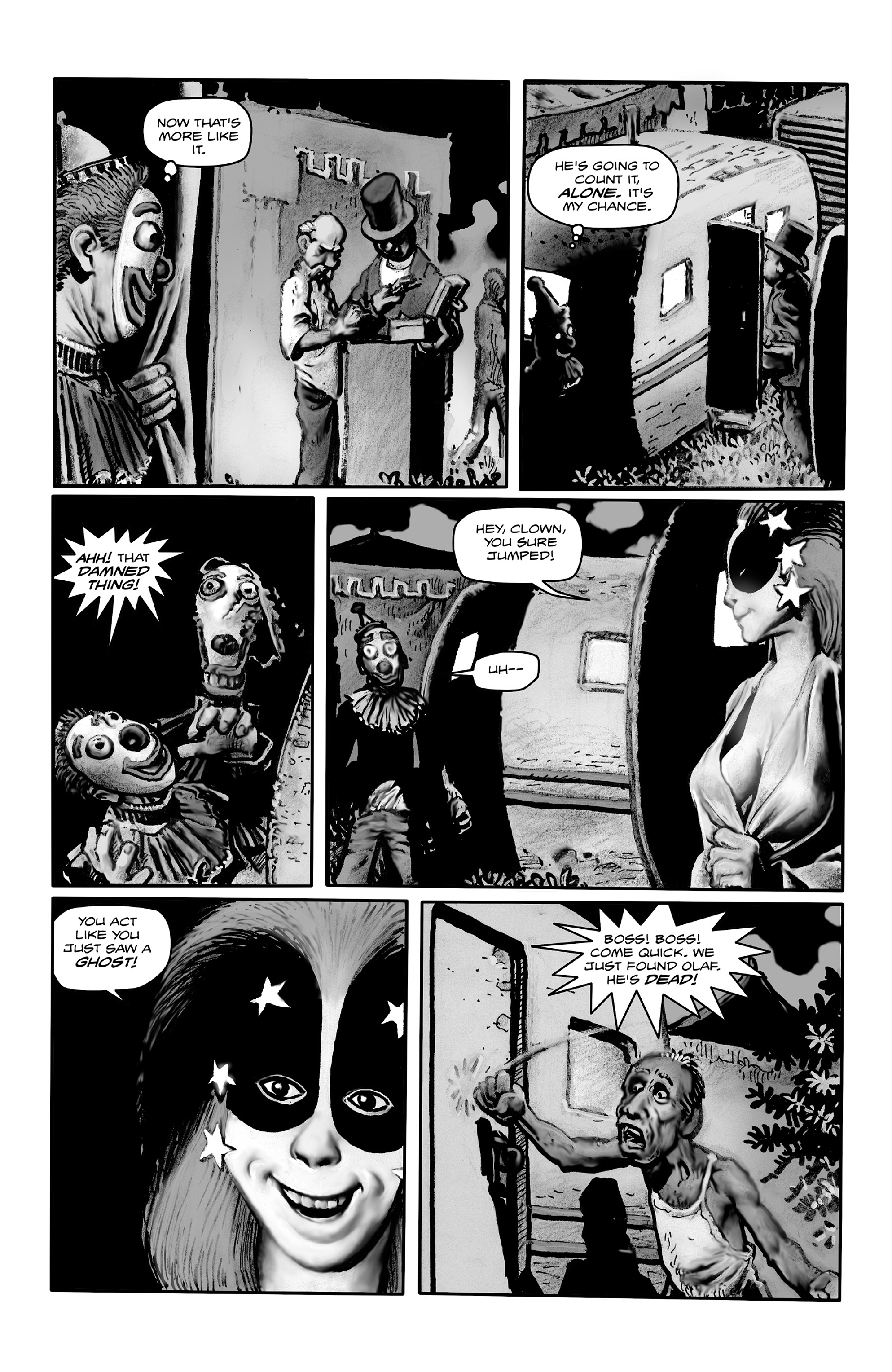 Read online Shadows on the Grave comic -  Issue #4 - 7
