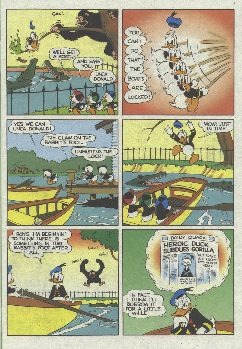 Read online Walt Disney's Comics and Stories comic -  Issue #600 - 8