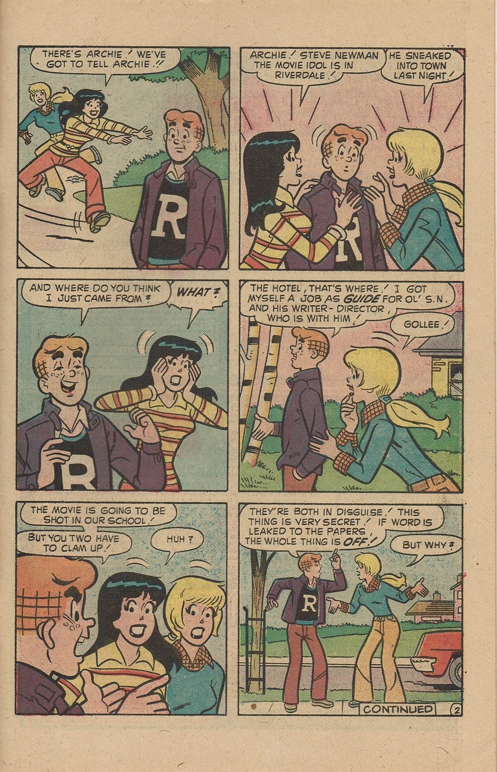 Read online Archie at Riverdale High (1972) comic -  Issue #25 - 27