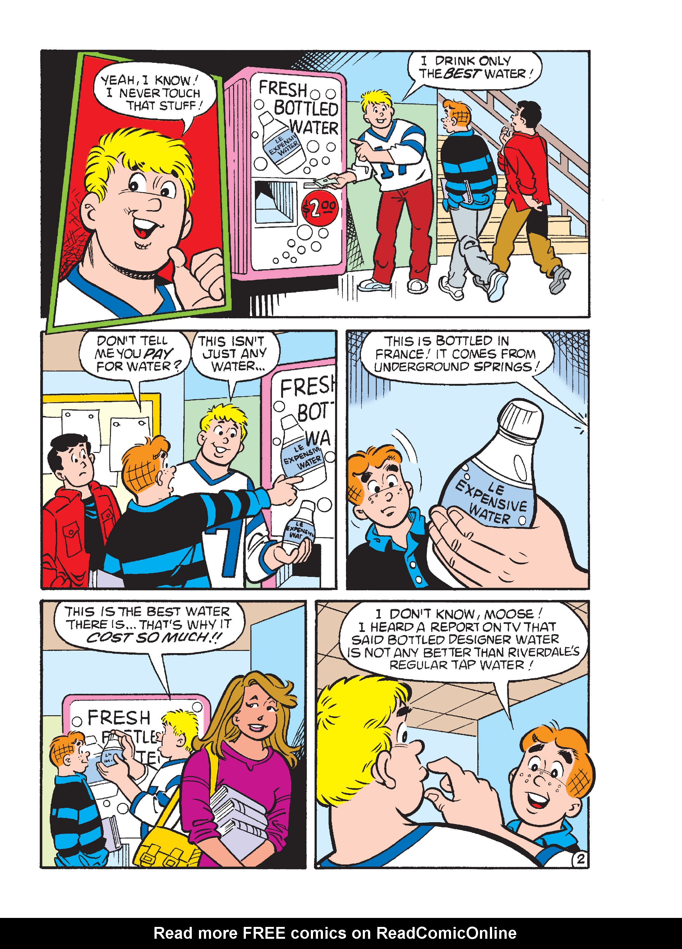 Read online Archie's Funhouse Double Digest comic -  Issue #15 - 161