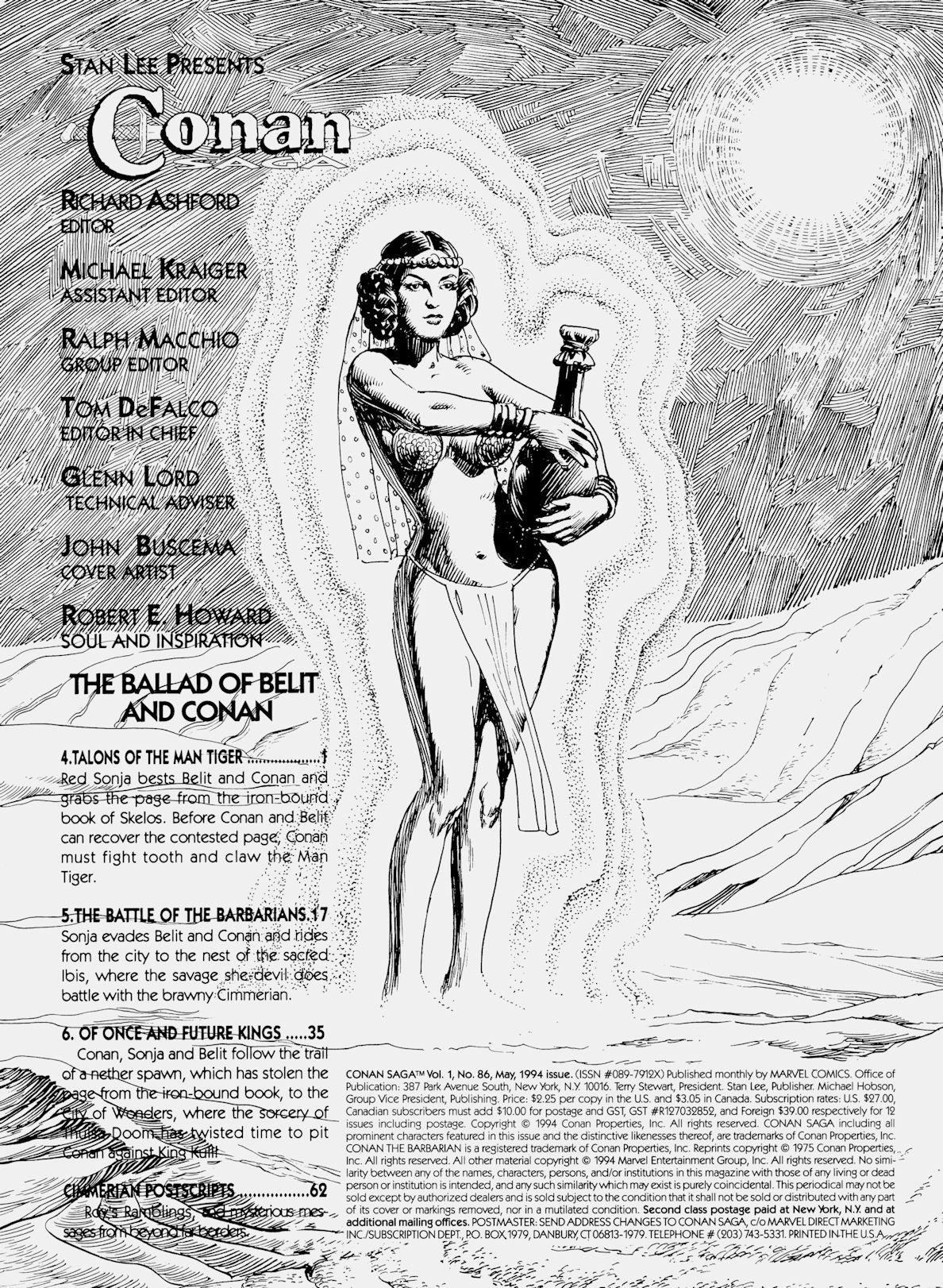 Read online Conan Saga comic -  Issue #86 - 2