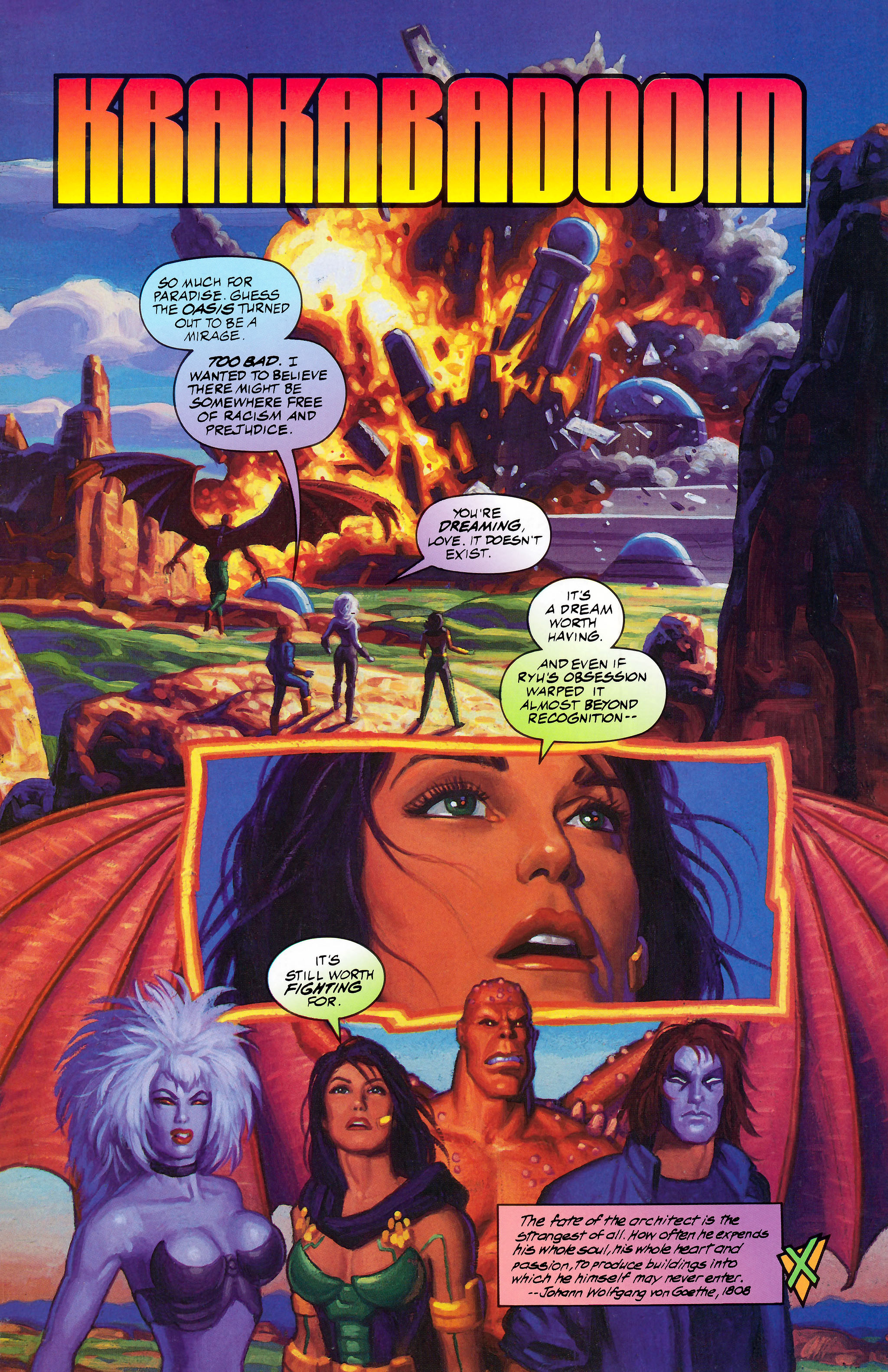 Read online X-Men 2099: Oasis comic -  Issue # Full - 45