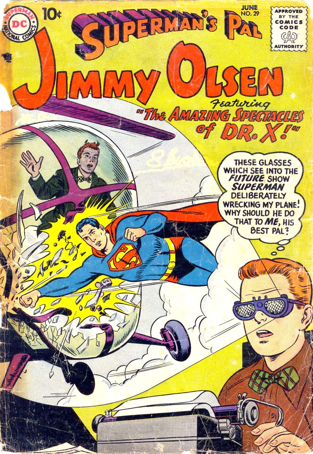 Read online Superman's Pal Jimmy Olsen comic -  Issue #29 - 1