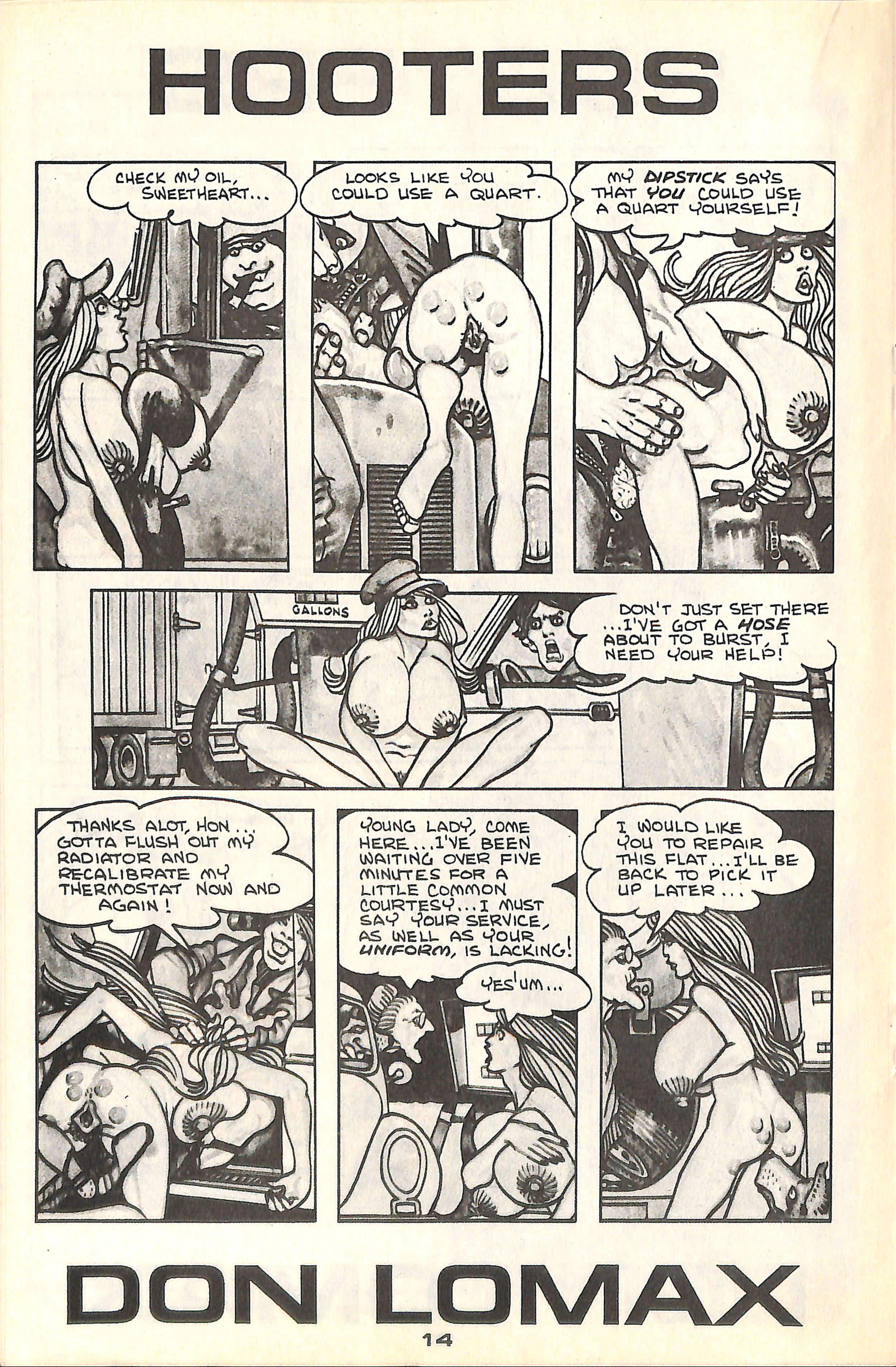 Read online Hooters comic -  Issue #4 - 17