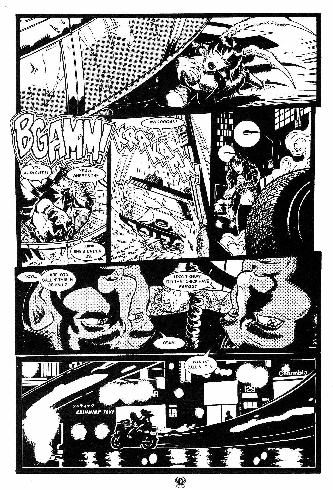 Read online Fangs of the Widow comic -  Issue #6 - 11