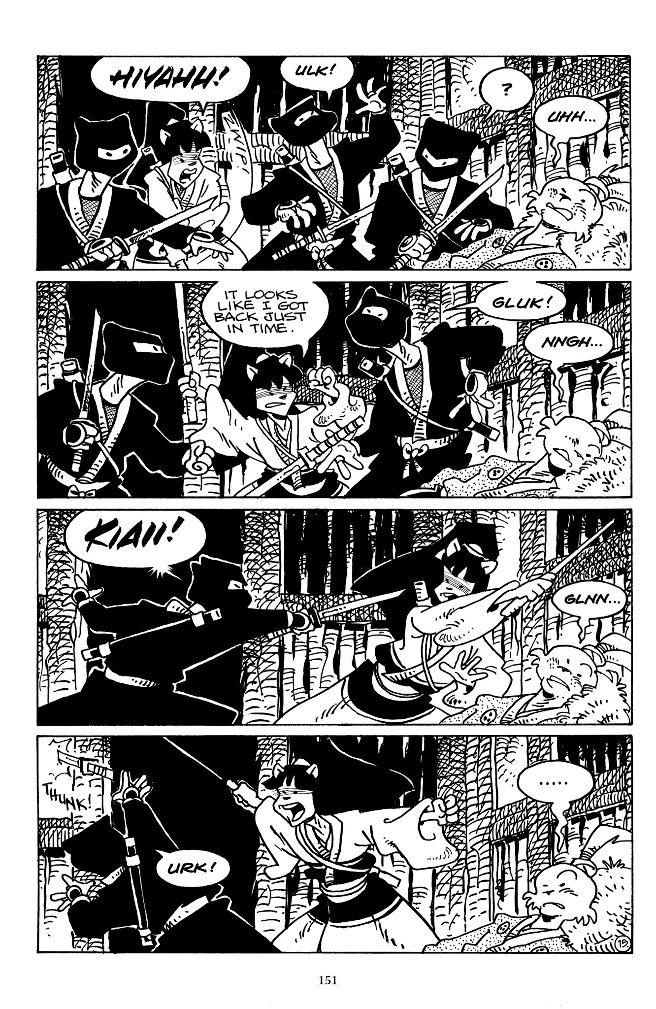Read online The Usagi Yojimbo Saga comic -  Issue # TPB 6 - 150