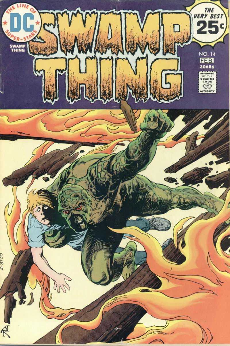 Read online Swamp Thing (1972) comic -  Issue #14 - 1