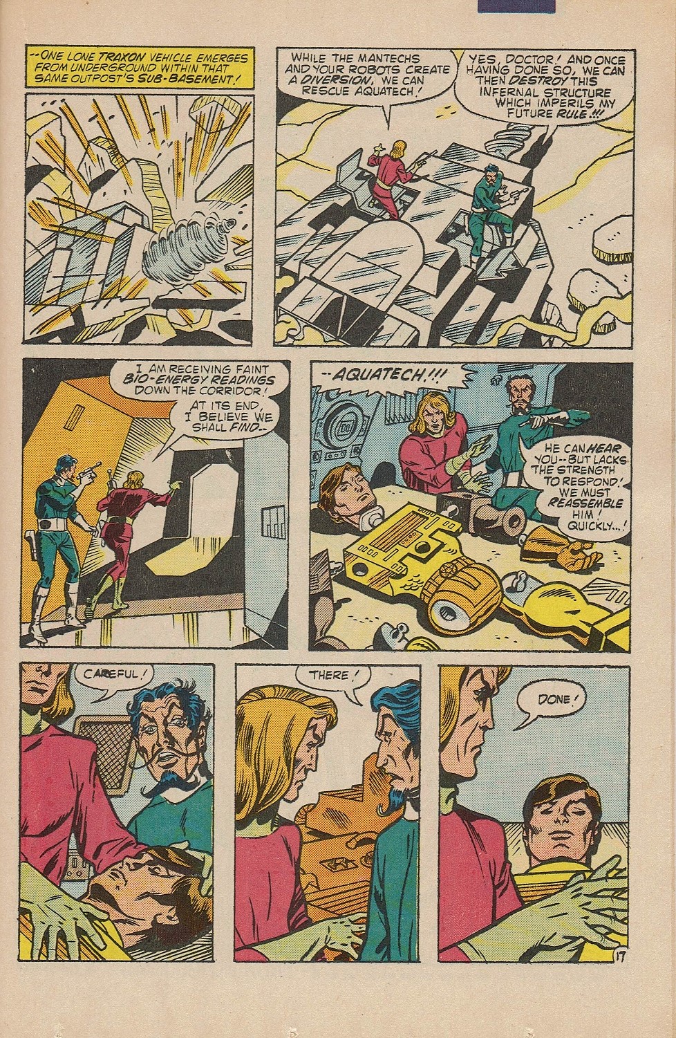 Read online ManTech Robot Warriors comic -  Issue #4 - 23