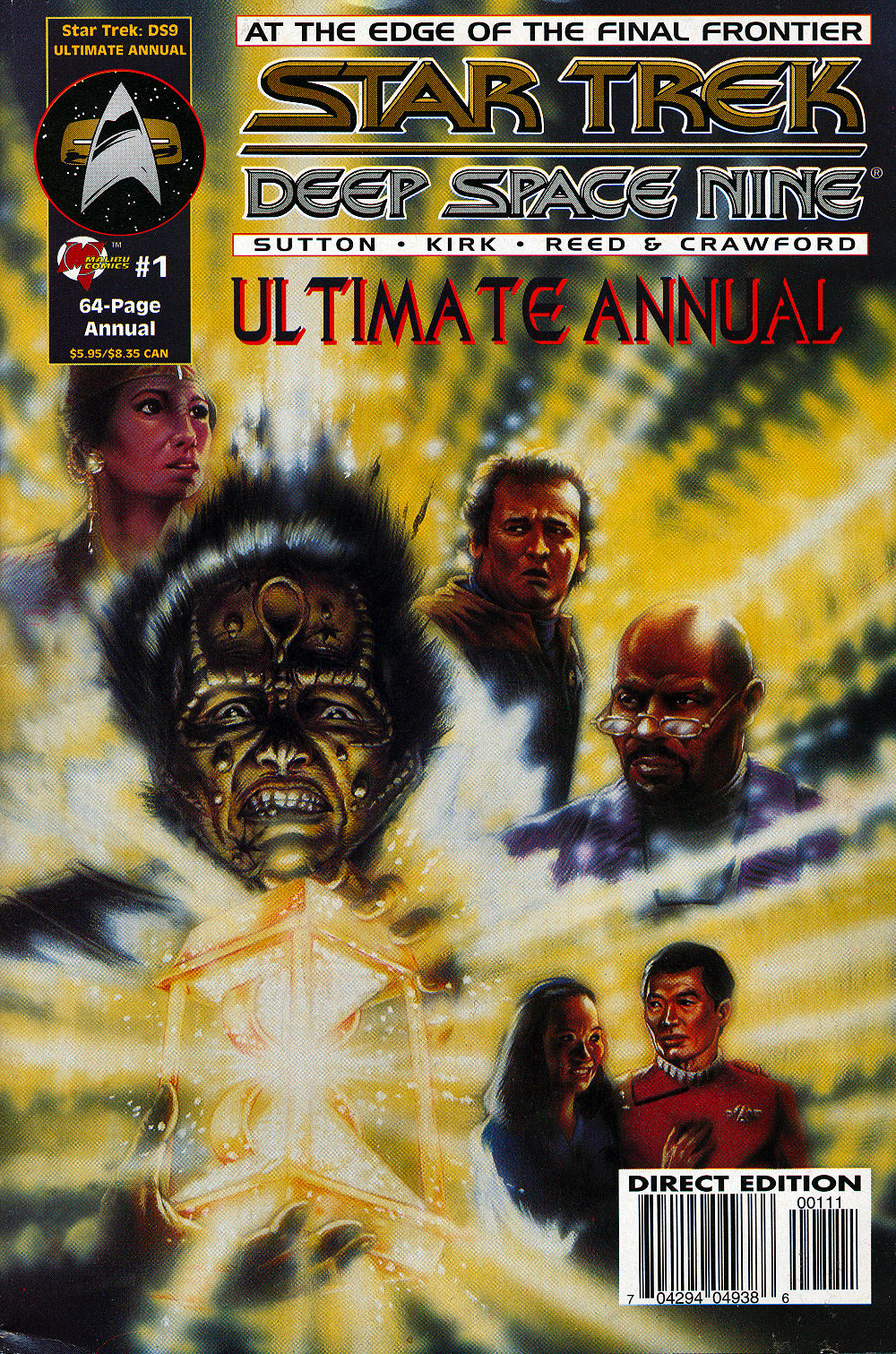 Read online Star Trek: Deep Space Nine (1993) comic -  Issue # _Ultimate Annual 1 - 1