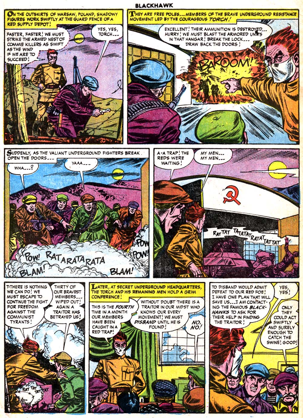 Read online Blackhawk (1957) comic -  Issue #91 - 5