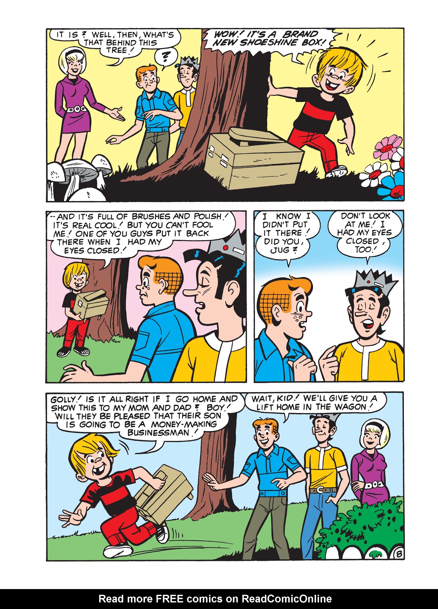 Read online Archie 75th Anniversary Digest comic -  Issue #7 - 191