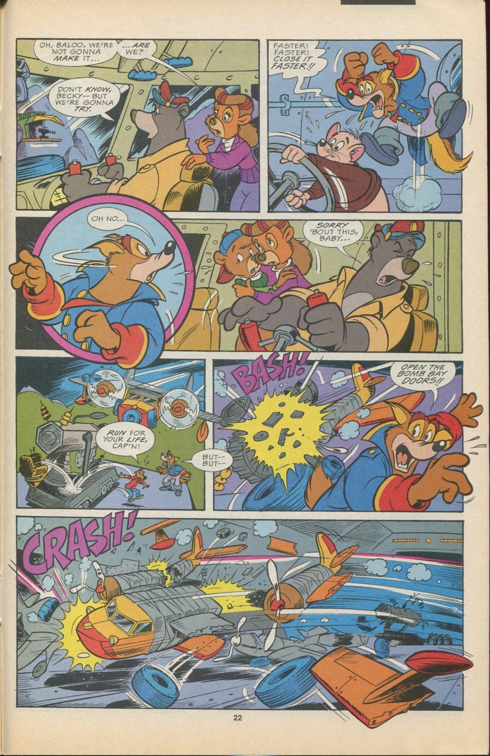 Disney's Tale Spin Limited Series: ''Take Off'' issue 4 - Page 23