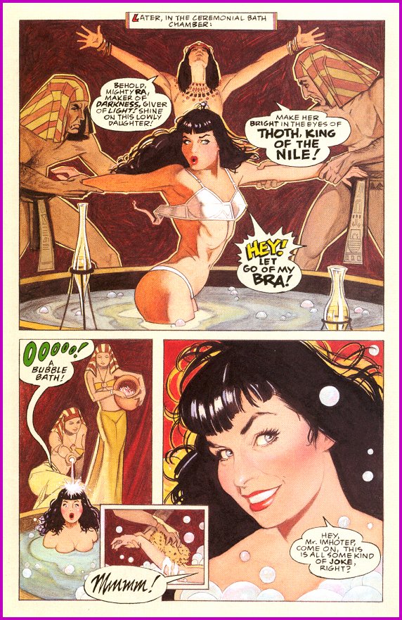 Read online Bettie Page: Queen of the Nile comic -  Issue #1 - 13