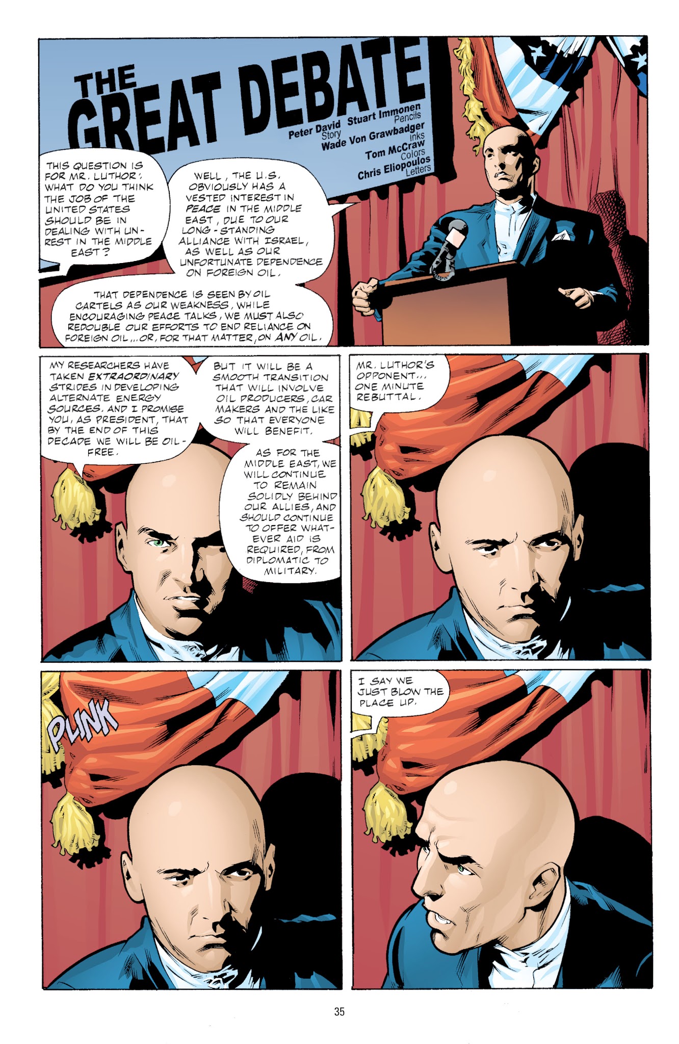 Read online Superman: President Luthor comic -  Issue # TPB - 36