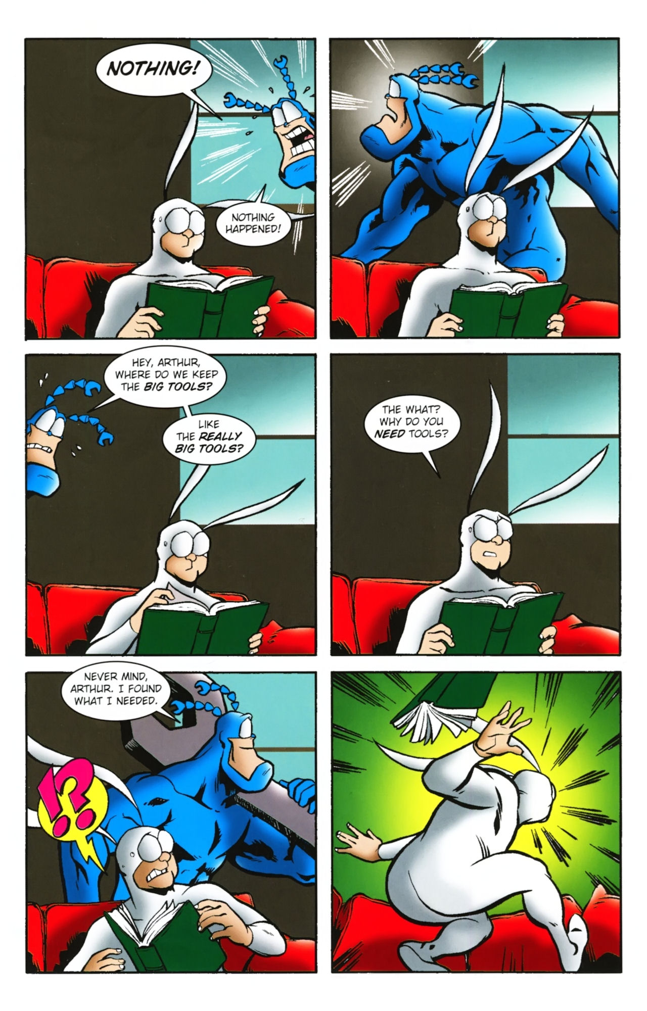 Read online The Tick New Series comic -  Issue #3 - 3