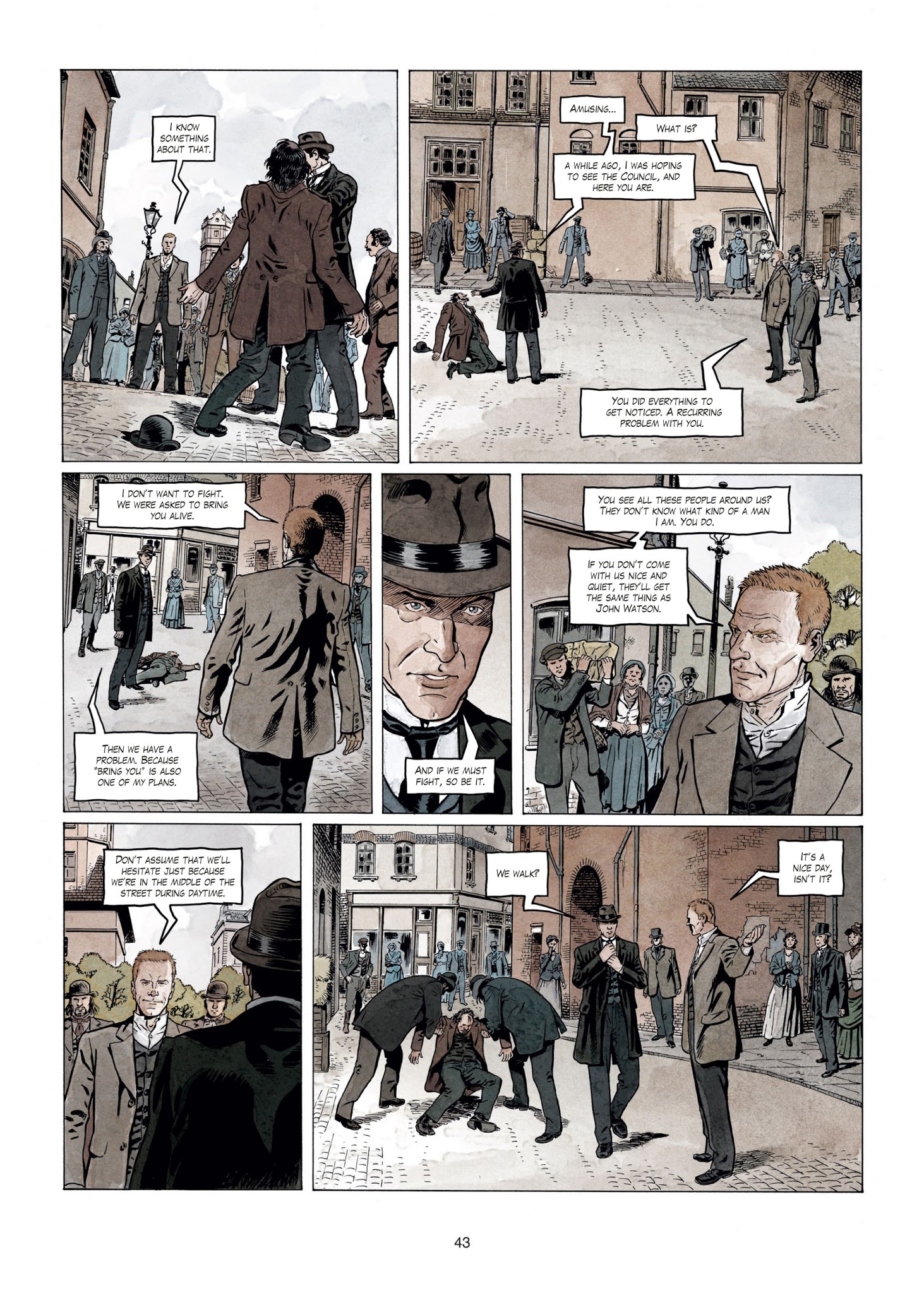 Read online Sherlock Holmes Society comic -  Issue #3 - 43