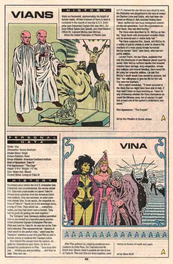 Read online Who's Who in Star Trek comic -  Issue #2 - 47