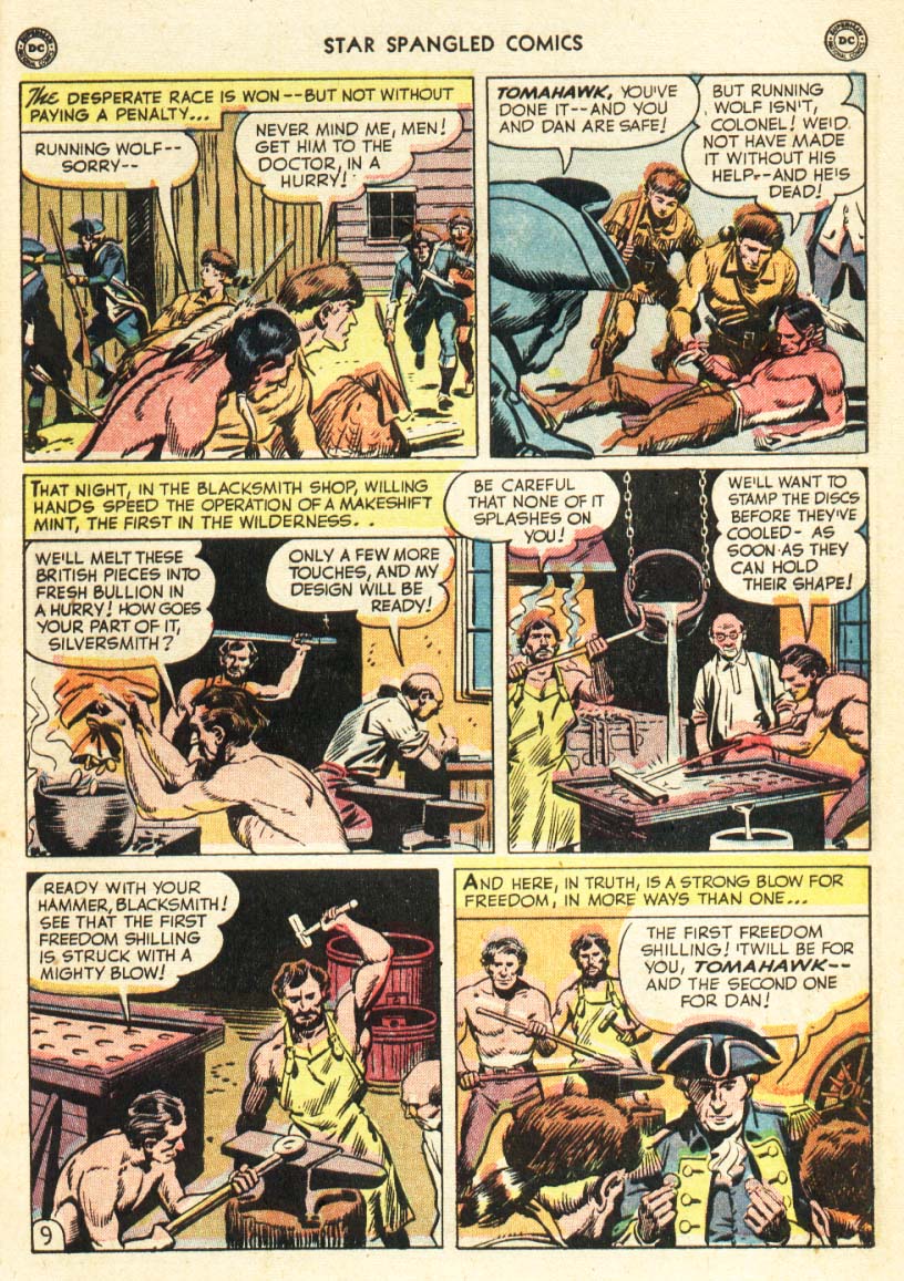 Read online Star Spangled Comics comic -  Issue #112 - 11