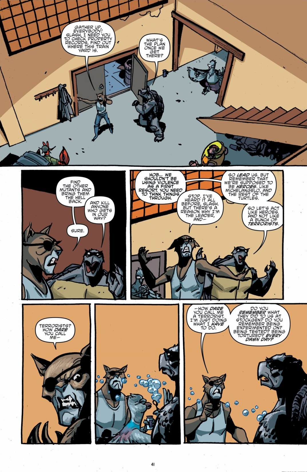 Read online Teenage Mutant Ninja Turtles: The IDW Collection comic -  Issue # TPB 6 (Part 1) - 40