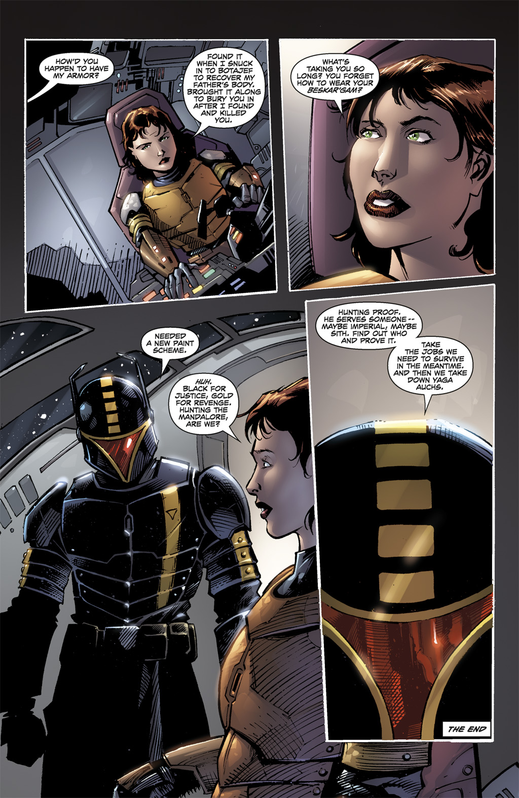Read online Star Wars: Legacy (2006) comic -  Issue #41 - 24
