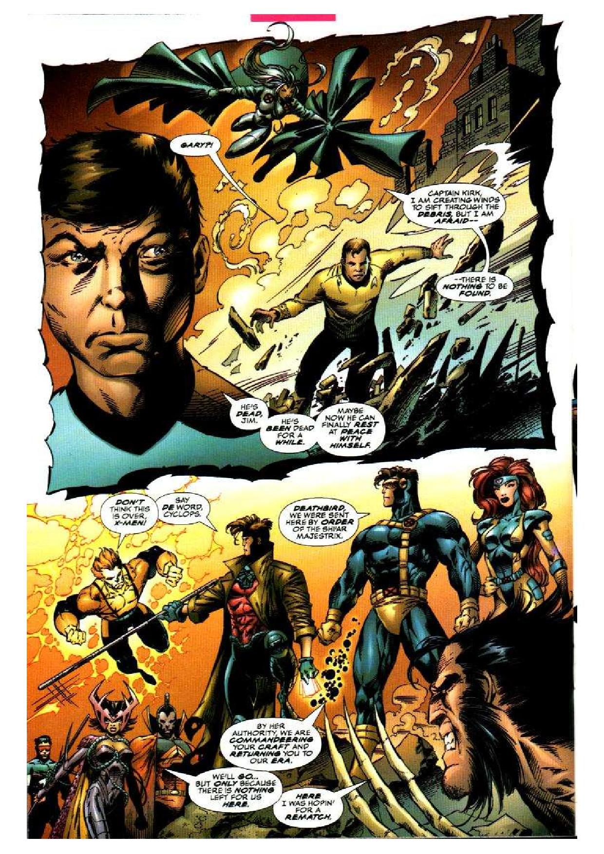 Read online Star Trek/X-Men comic -  Issue # Full - 36