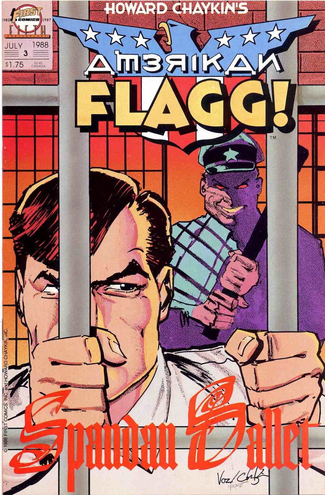 Howard Chaykin's American Flagg issue 3 - Page 1