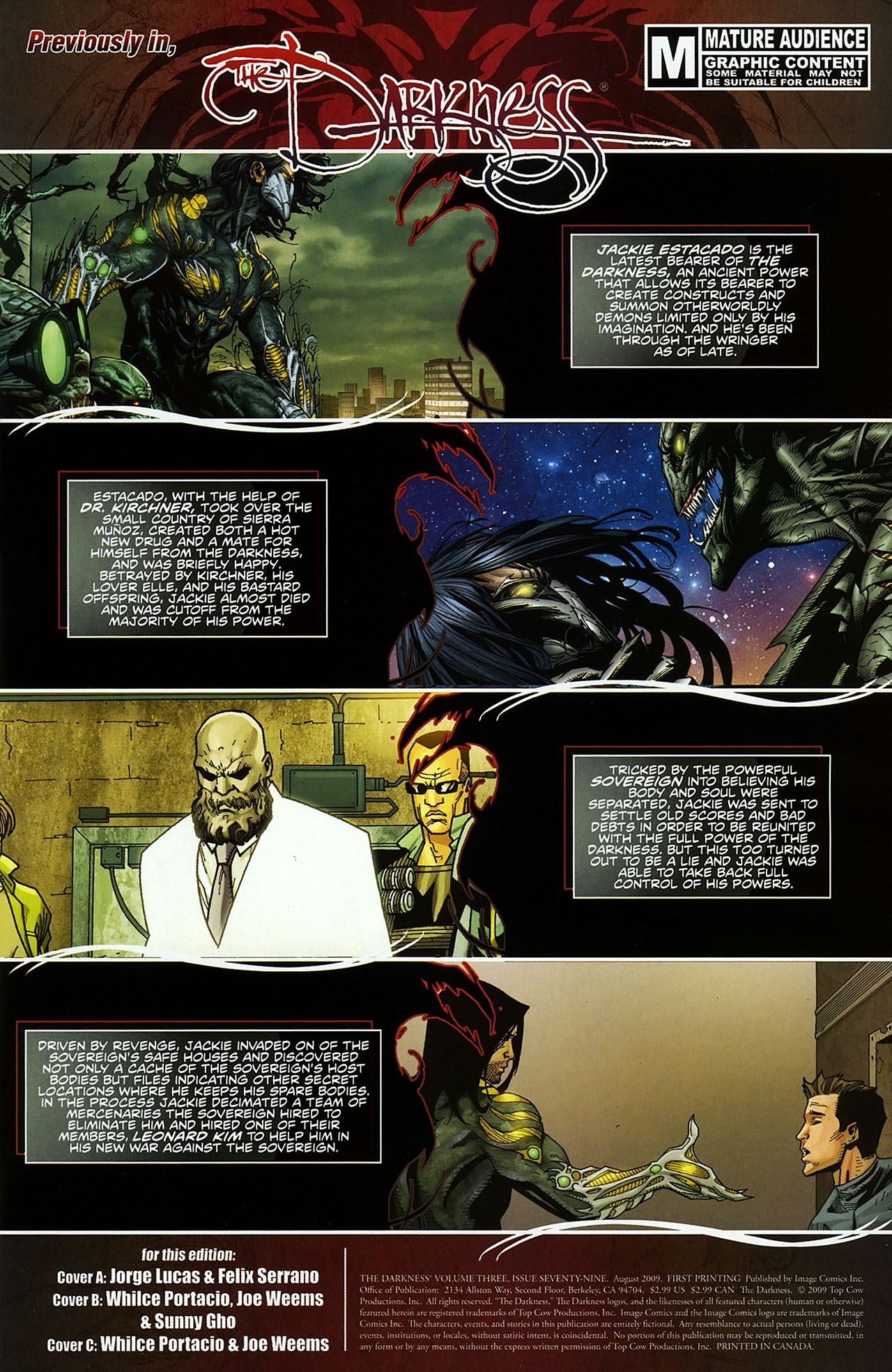 Read online The Darkness (2007) comic -  Issue #79 - 3