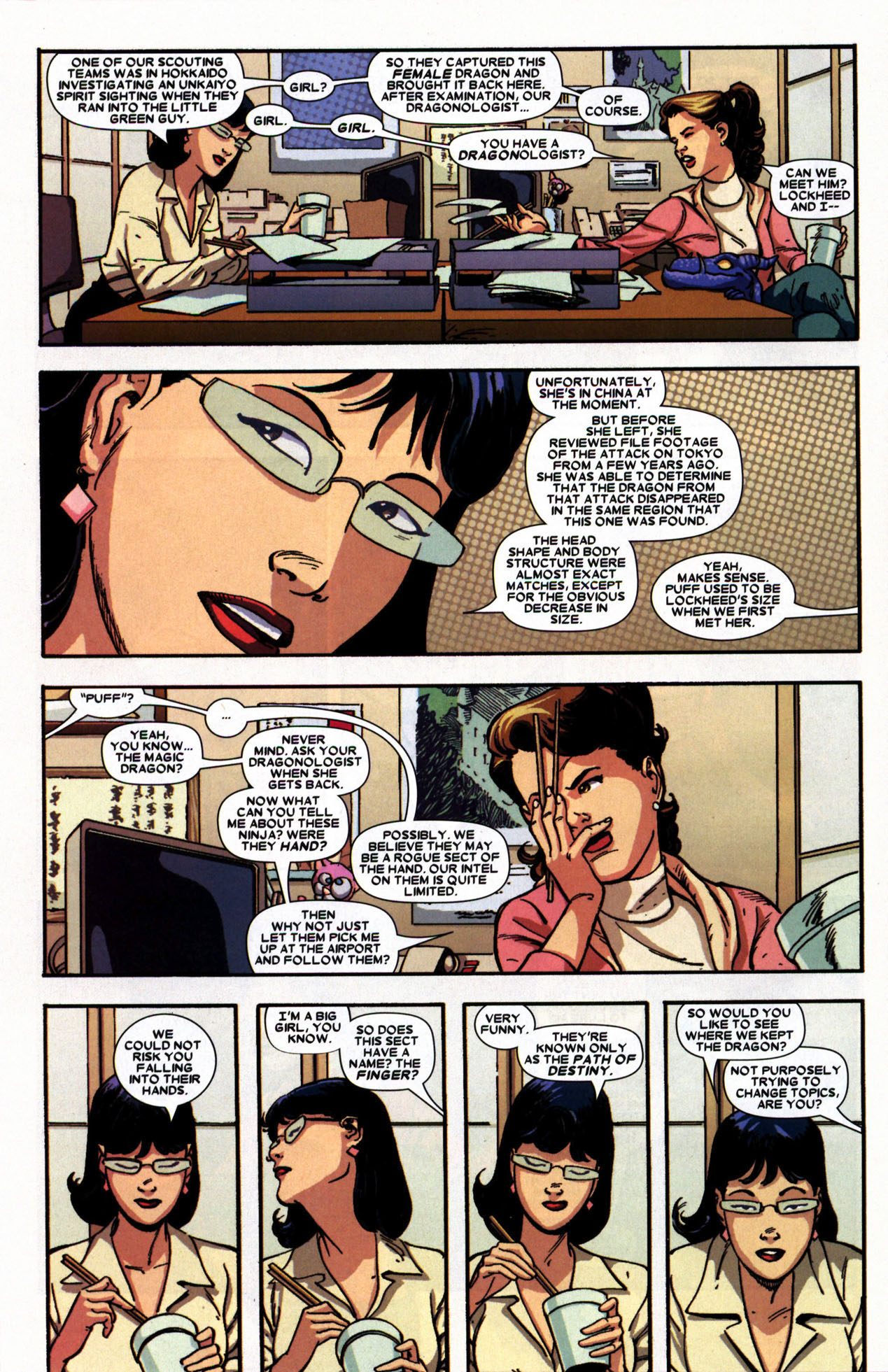 Read online X-Men: Kitty Pryde - Shadow & Flame comic -  Issue #1 - 8