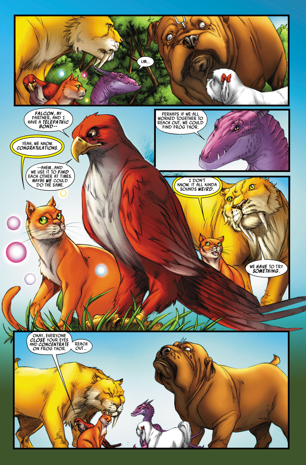 Read online Lockjaw And The Pet Avengers Unleashed comic -  Issue #1 - 19