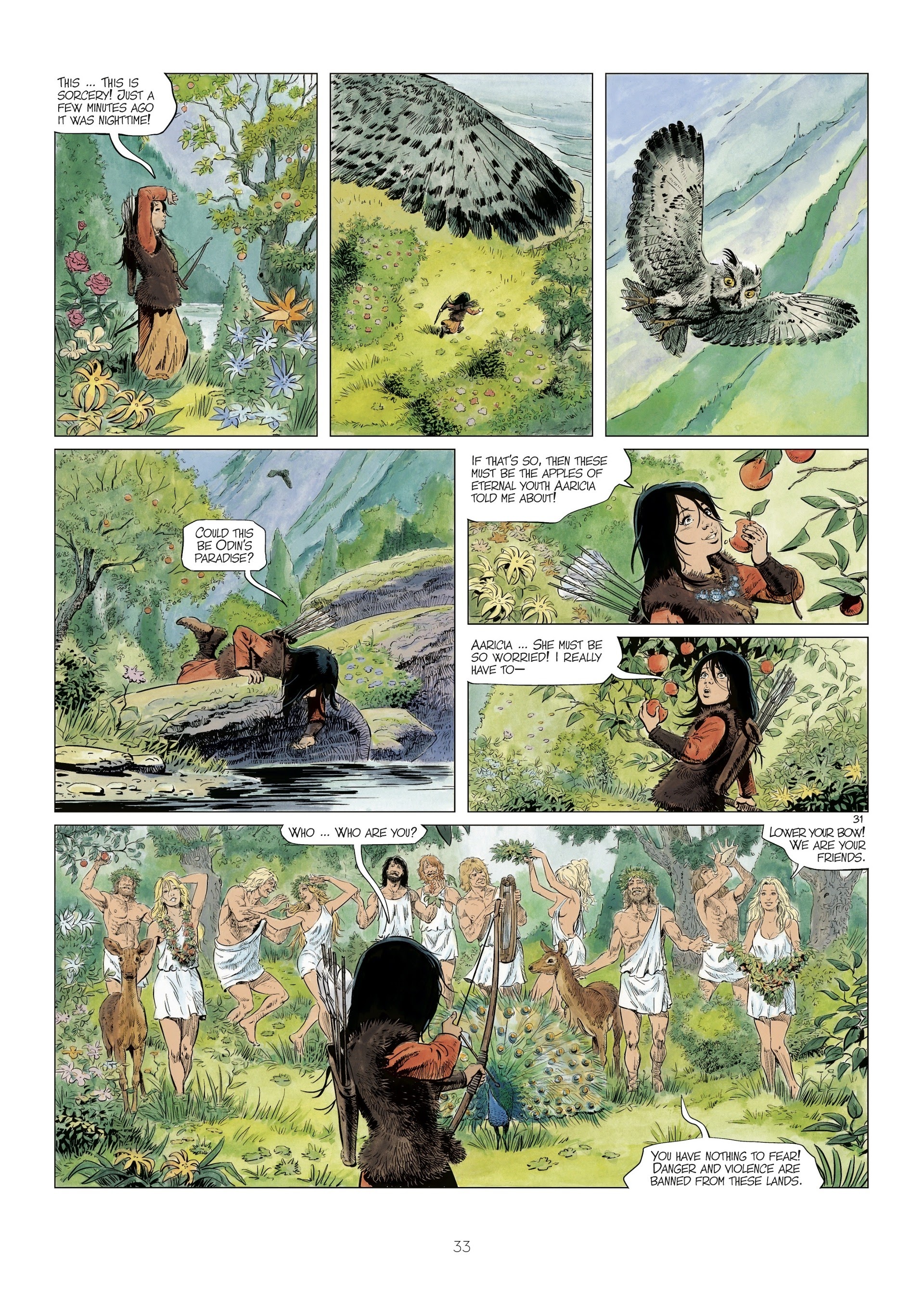 Read online The World of Thorgal: Wolfcub comic -  Issue #1 - 35